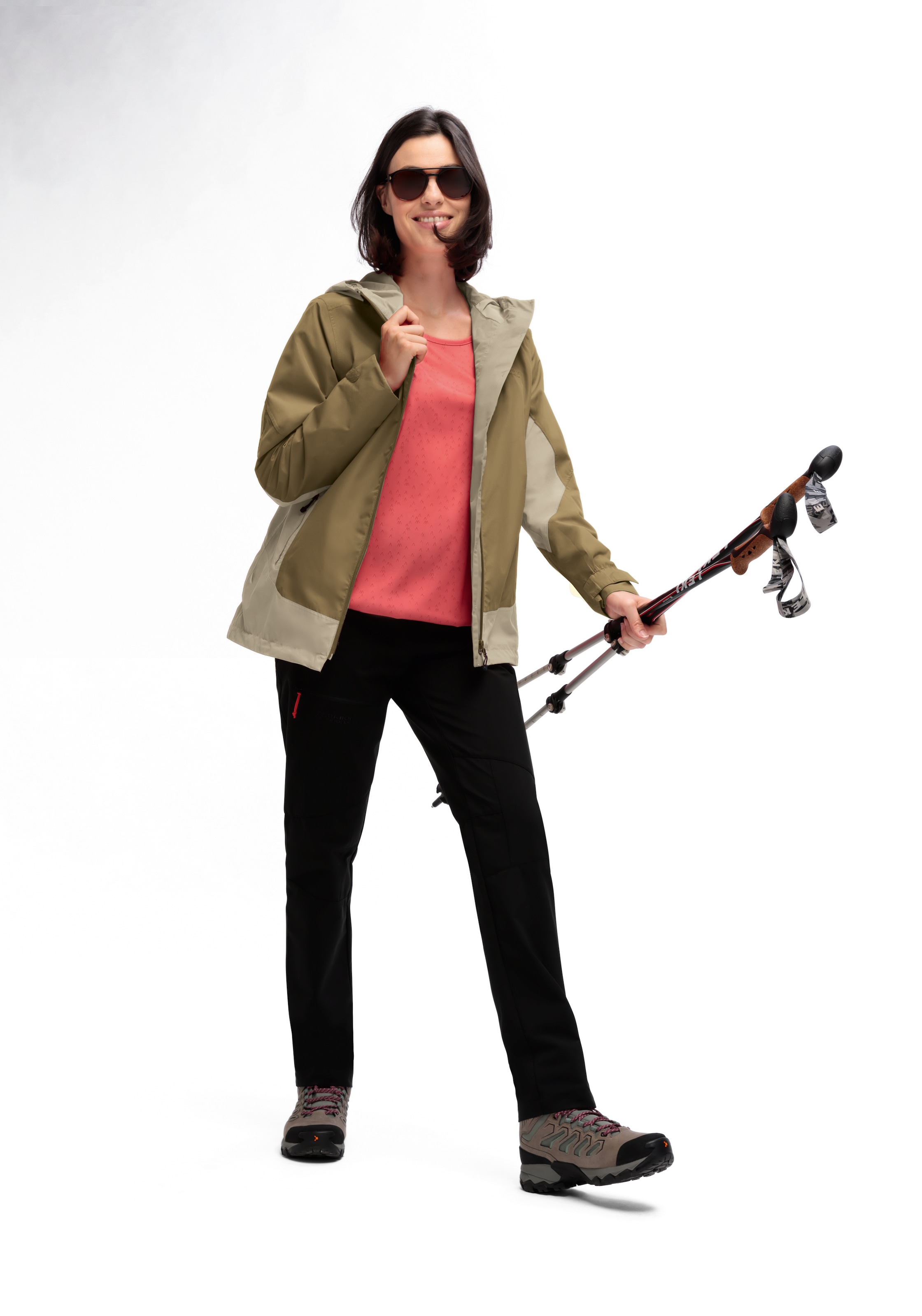 Maier Sports Outdoorjacke »Brocken W«, Damen Jacke wasserdicht, Funktionsjacke 2 Taschen außen + Innentasche
