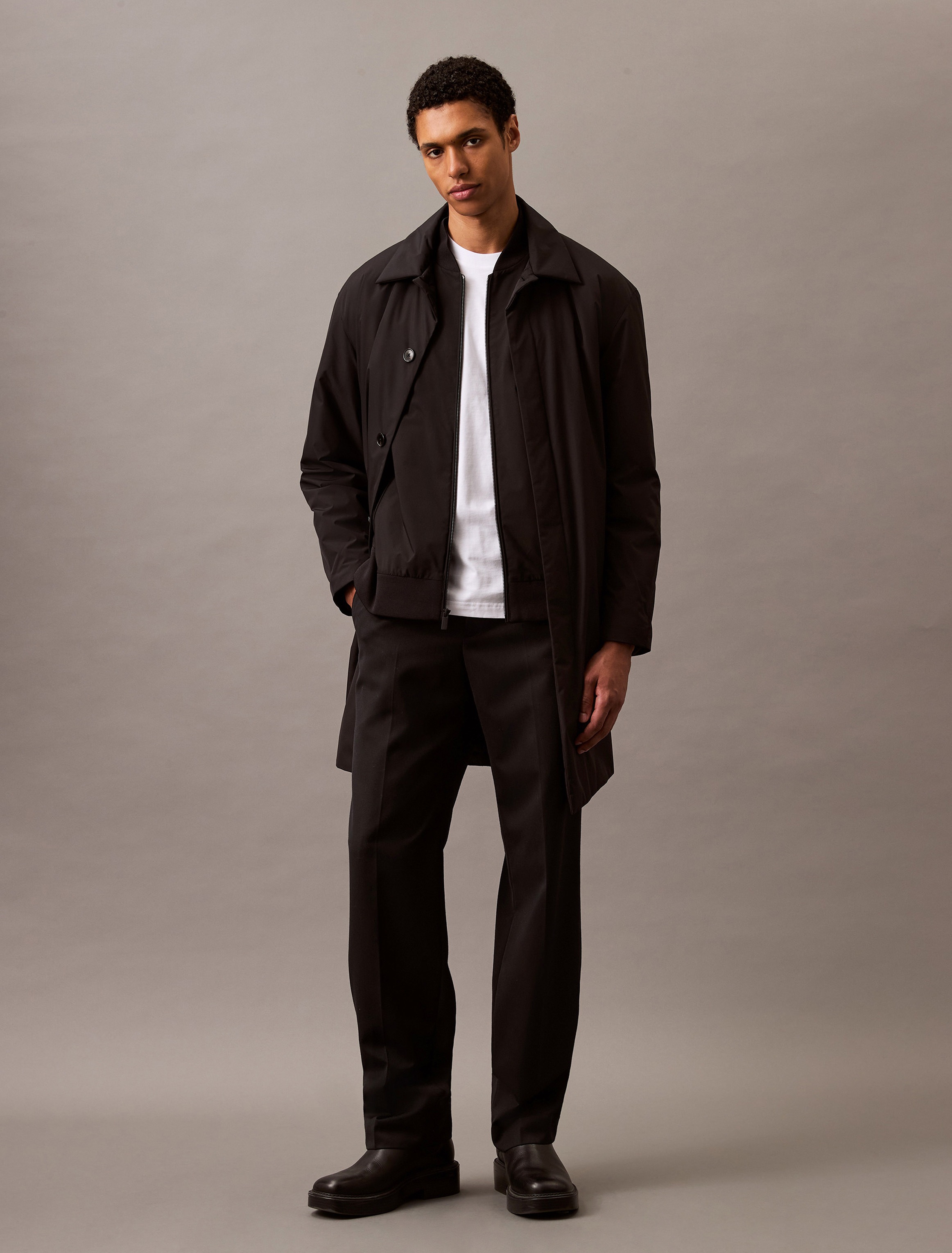 Calvin Klein Bomberjacke »MATTE BOMBER«, mit Label