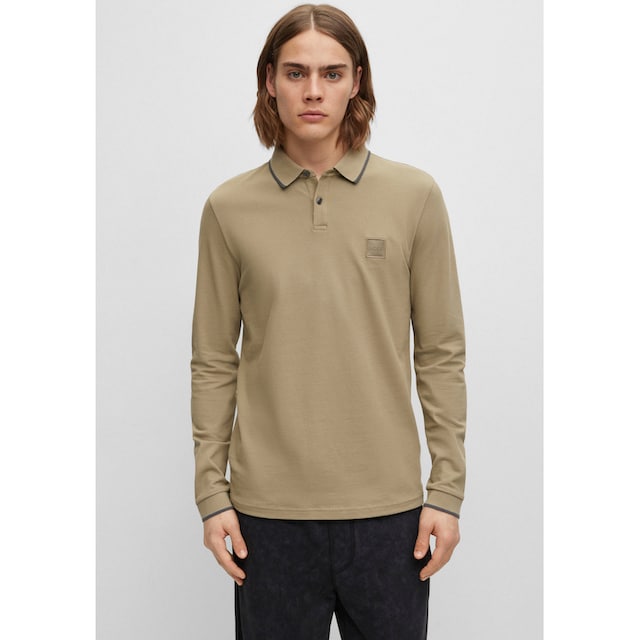 BOSS ORANGE Poloshirt »Passertiplong«, in feiner Baumwollqualität ▷  bestellen | BAUR