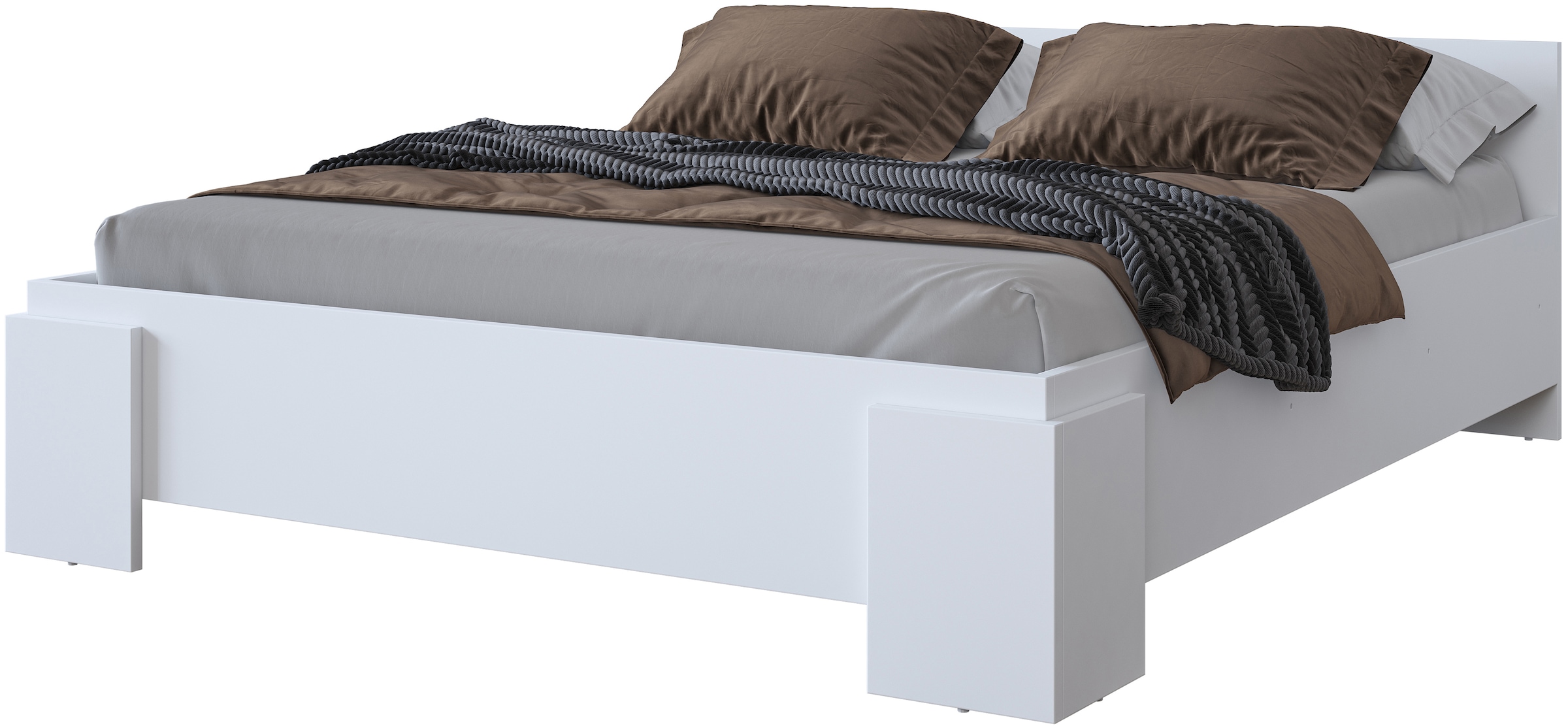 Home affaire Bettgestell "India, FSC-zertifizierter Holzwerkstoff, Made in günstig online kaufen