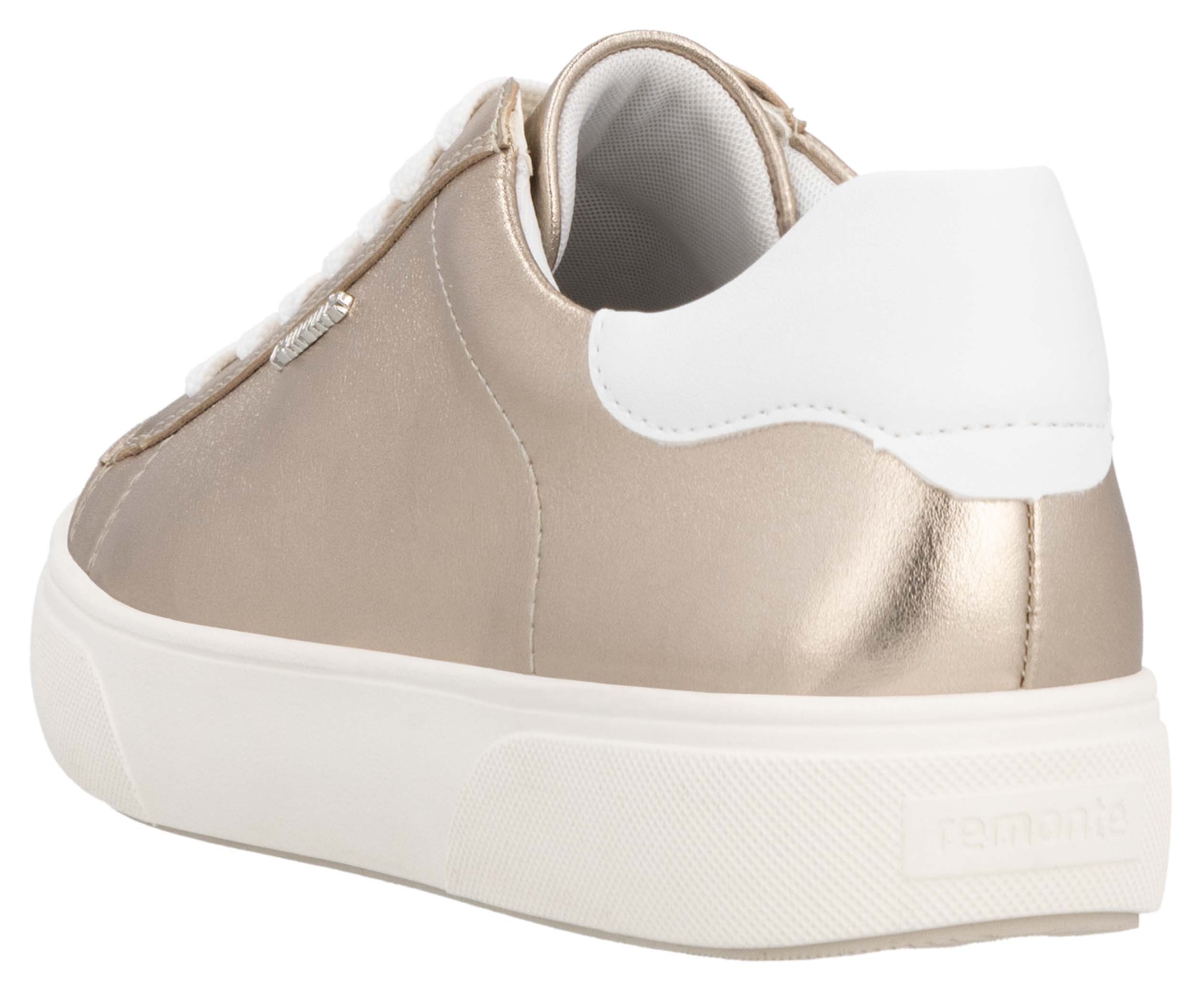Remonte Plateausneaker, Schnürschuh, Freizeitschuh, Halbschuh mit Kontrastbesatz