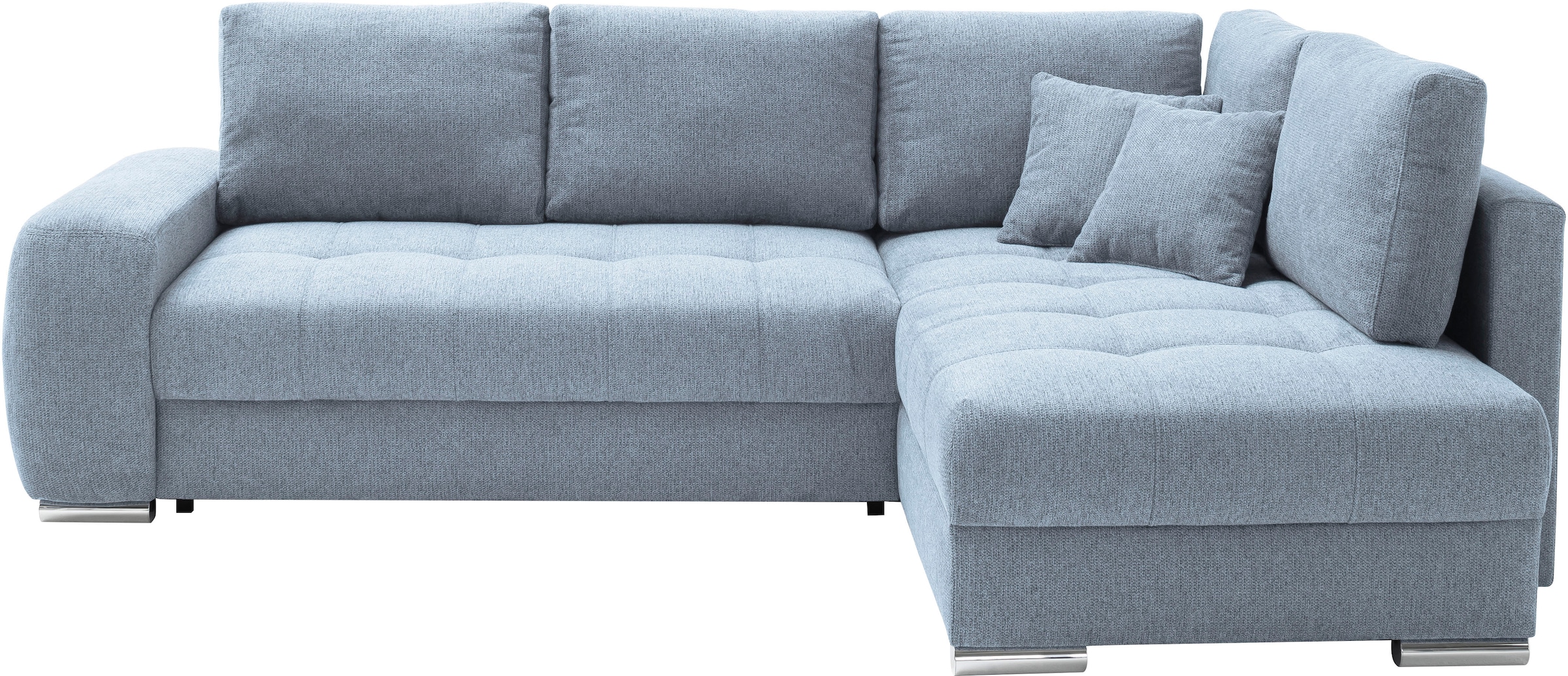 Mr. Couch Ecksofa "Mykonos, L-Form, Dauerschläfer" mit DuraSpring-Taschenfe günstig online kaufen