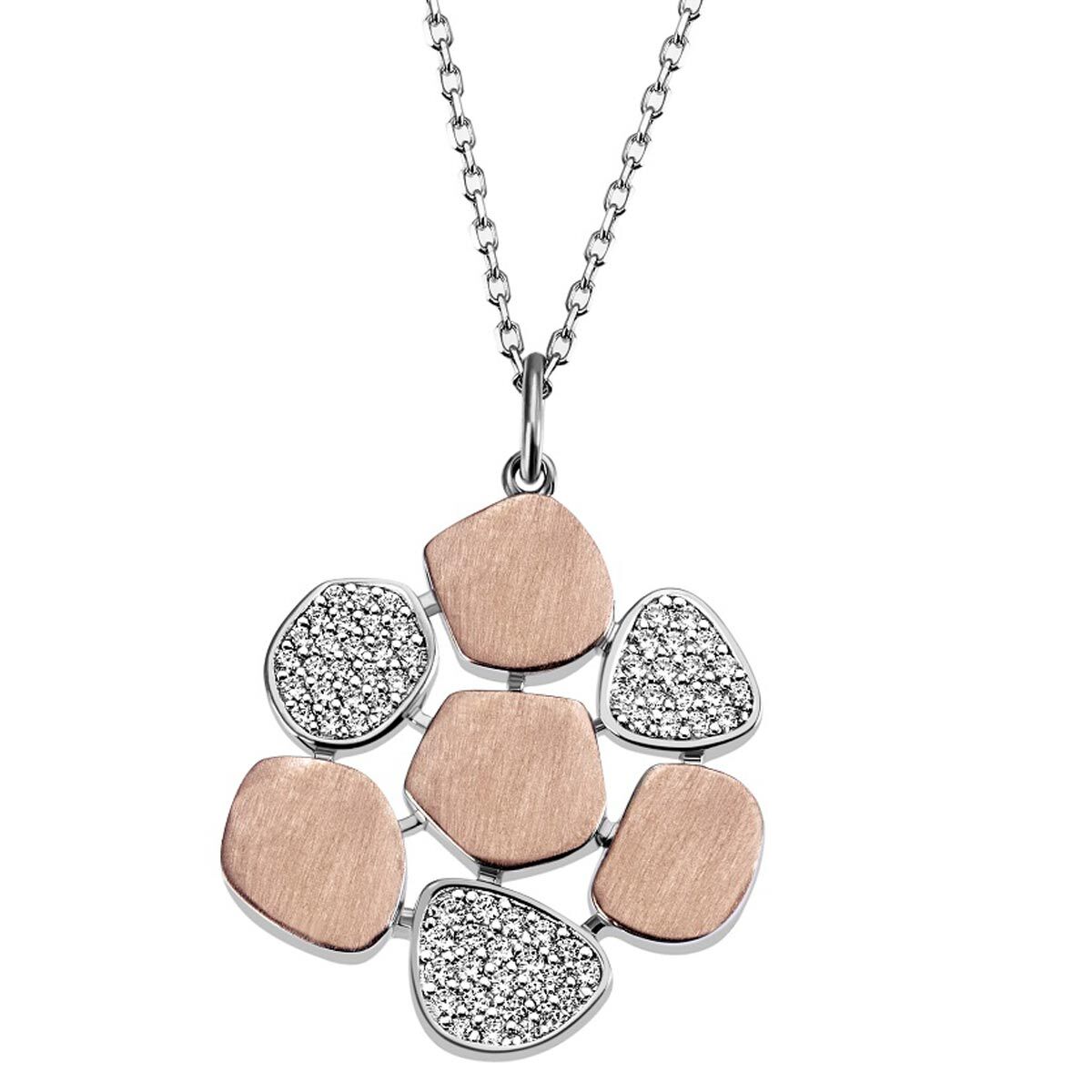 GOLDMAID Kinder Silberkette, Silber 925 (Sterlingsilber), rot, Silber 925 (Sterlingsilber), Halsketten