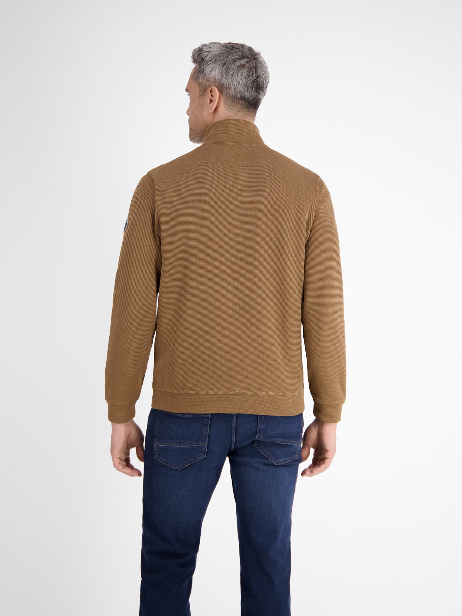 LERROS Sweatshirt "LERROS Unifarbener Sweattroyer für Herren" günstig online kaufen