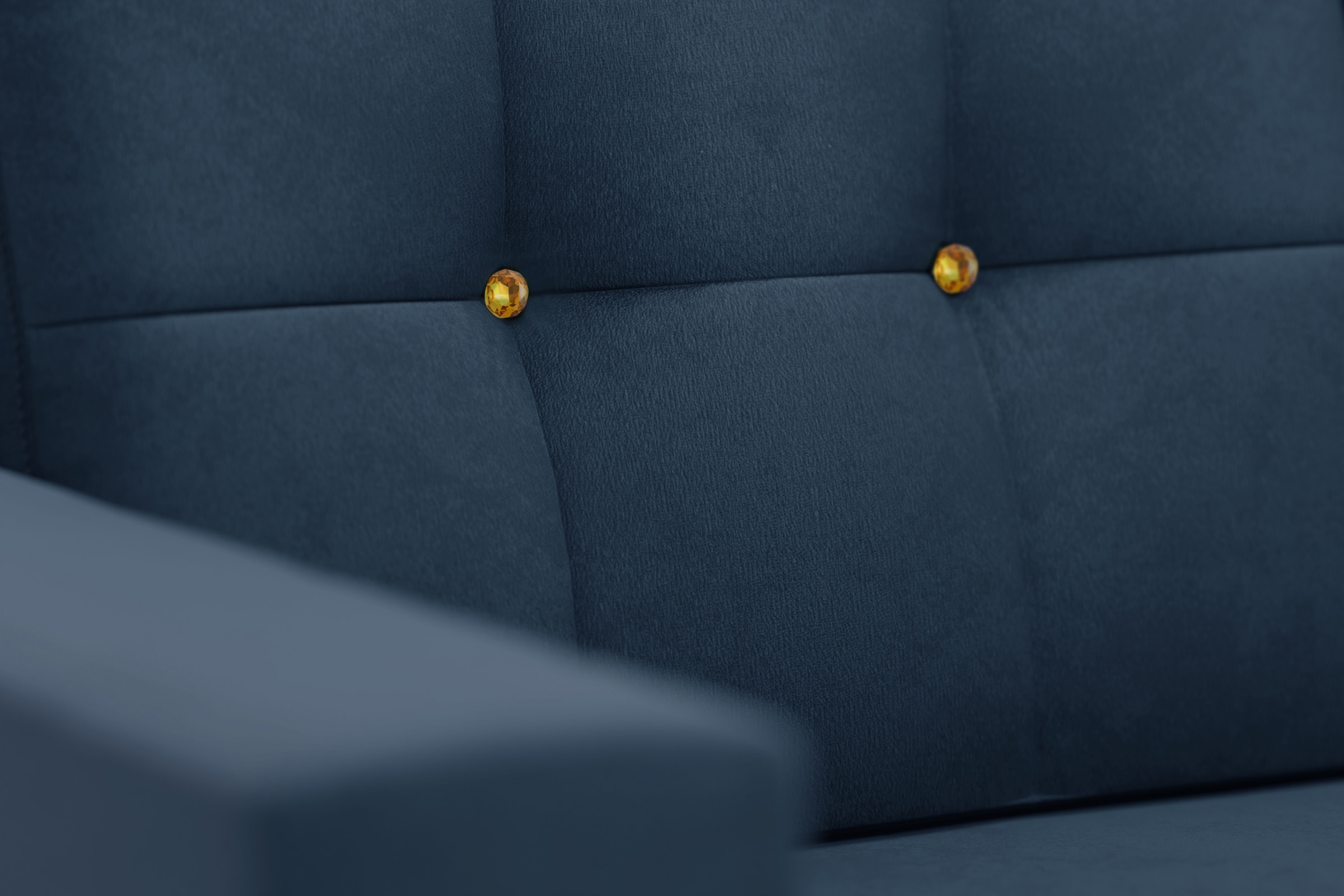 sit&more 2-Sitzer »Orient 5«, Rückenkissen mit Strass-Stein, goldfarbene Applikationen