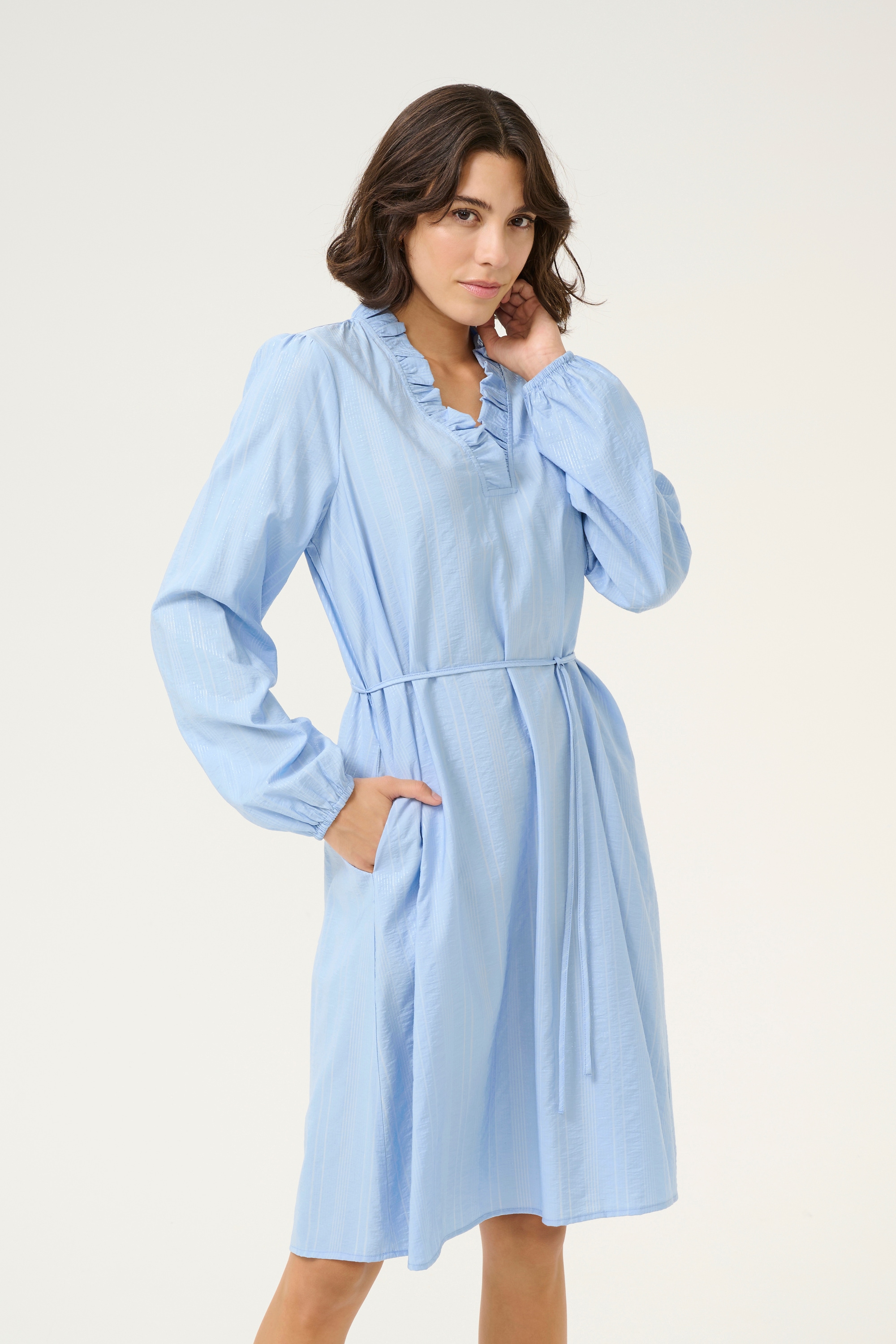 KAFFE Midikleid »Damen Kleid KAsanni«