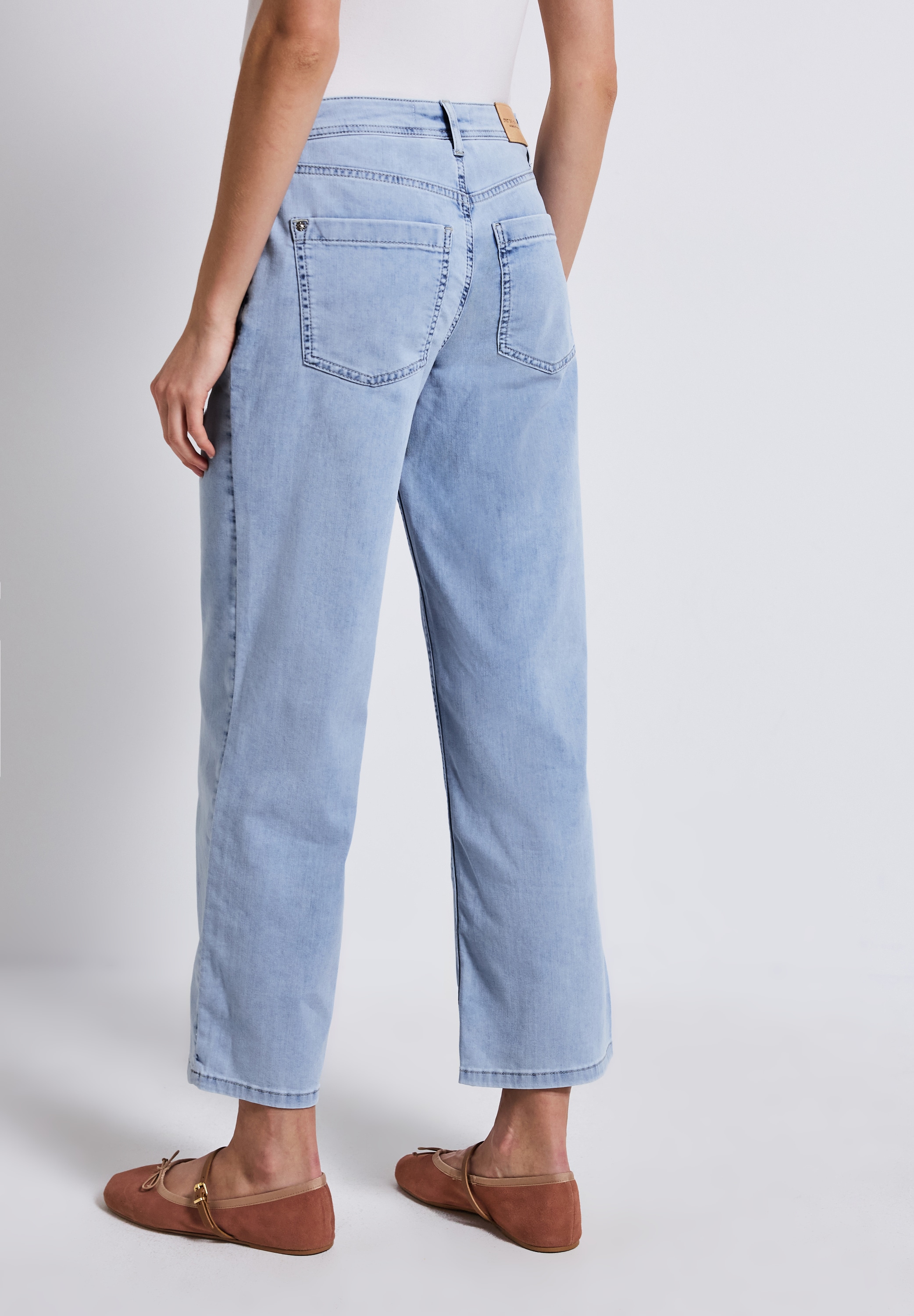 STREET ONE Comfort-fit-Jeans, Middle Waist günstig online kaufen
