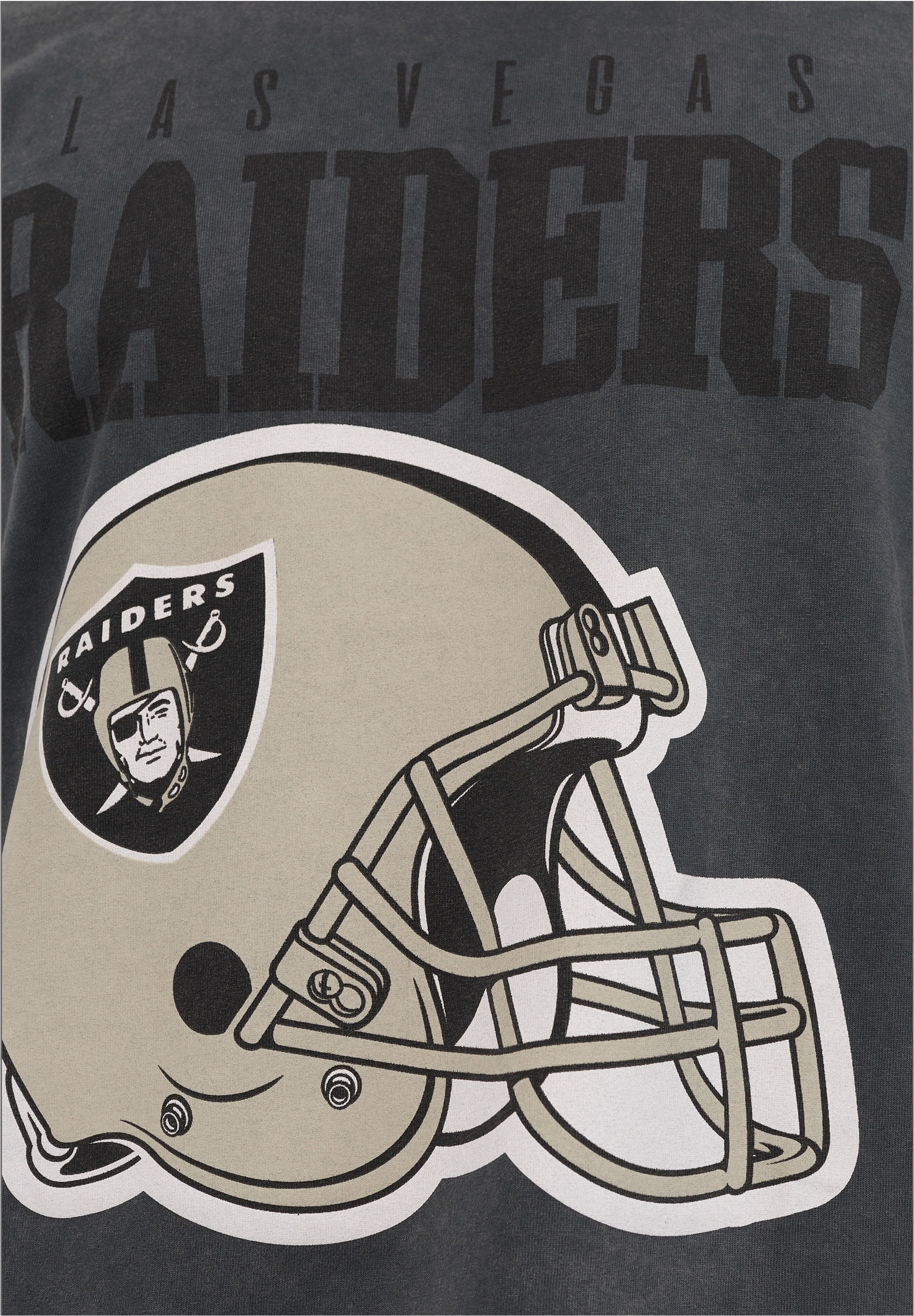 Recovered T-Shirt »NFL Raiders Helmet«, im lockeren Schnitt