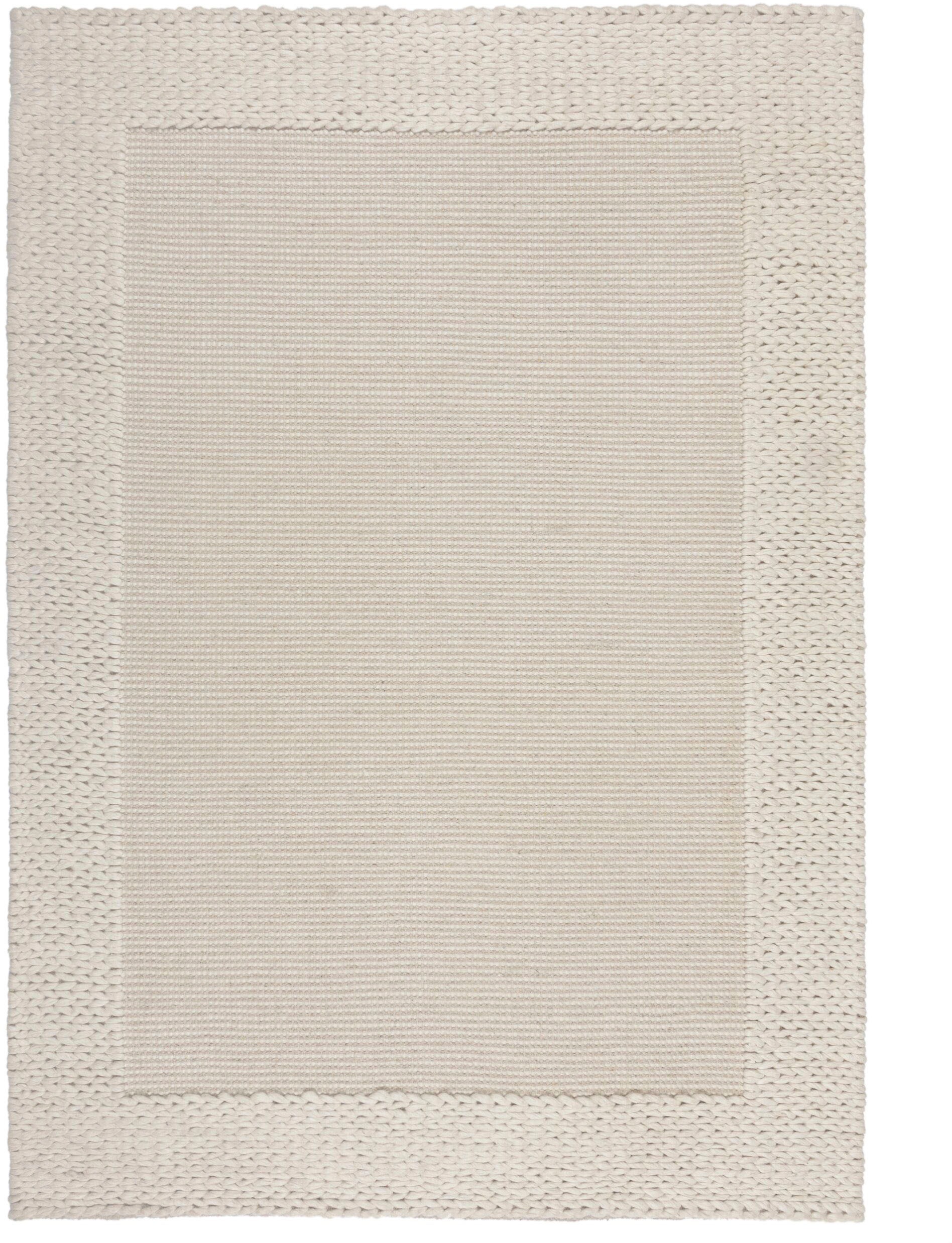 FLAIR RUGS Teppich "Rue" rechteckig 10 mm Höhe aus einem Wollmischgewebe, h günstig online kaufen
