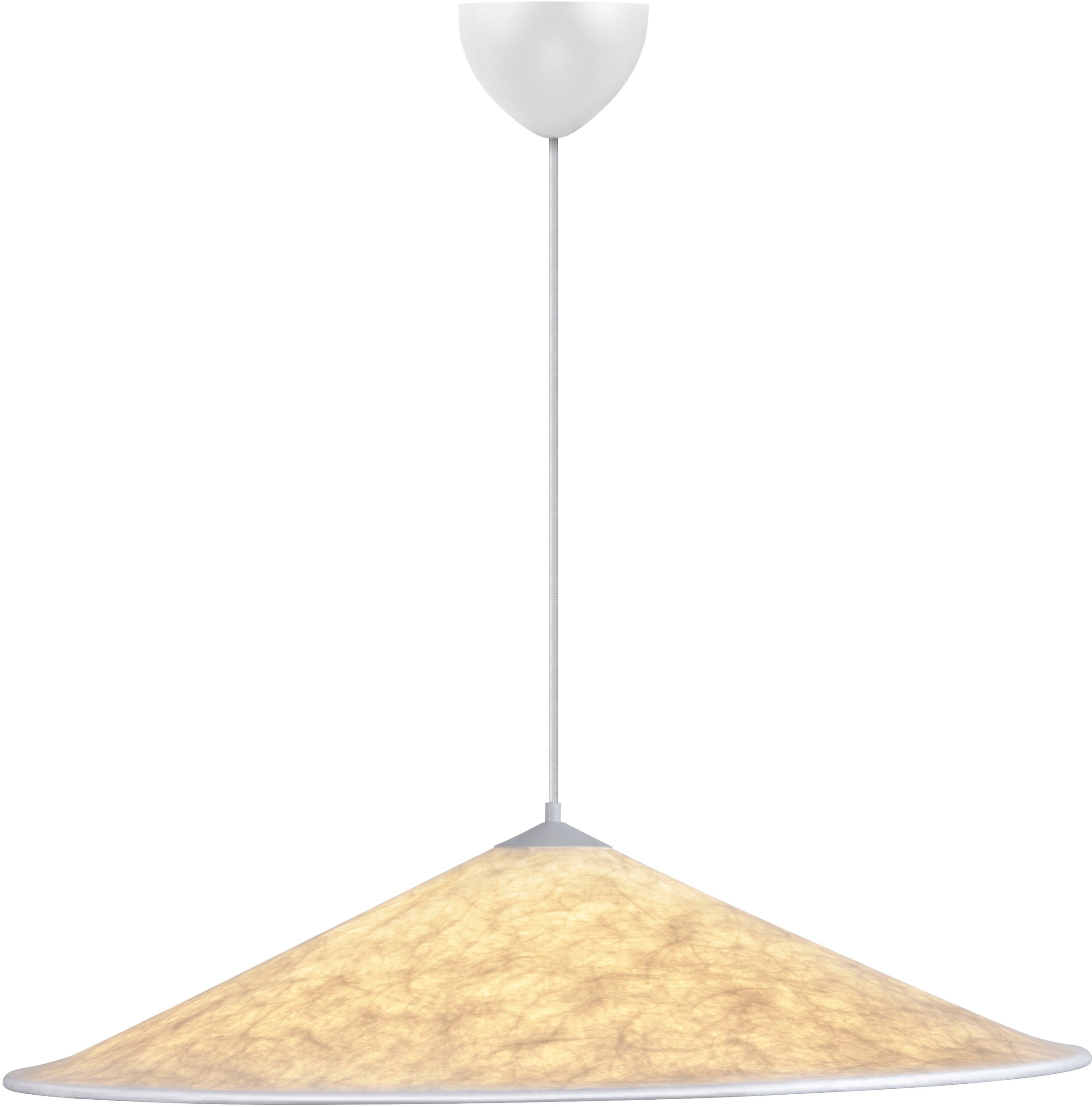 design for the people Pendelleuchte »Hill«, Leuchtmittel E27 | ohne Leuchtmittel, Moderner Japandi-Stil, modernes und dennoch zeitloses Design