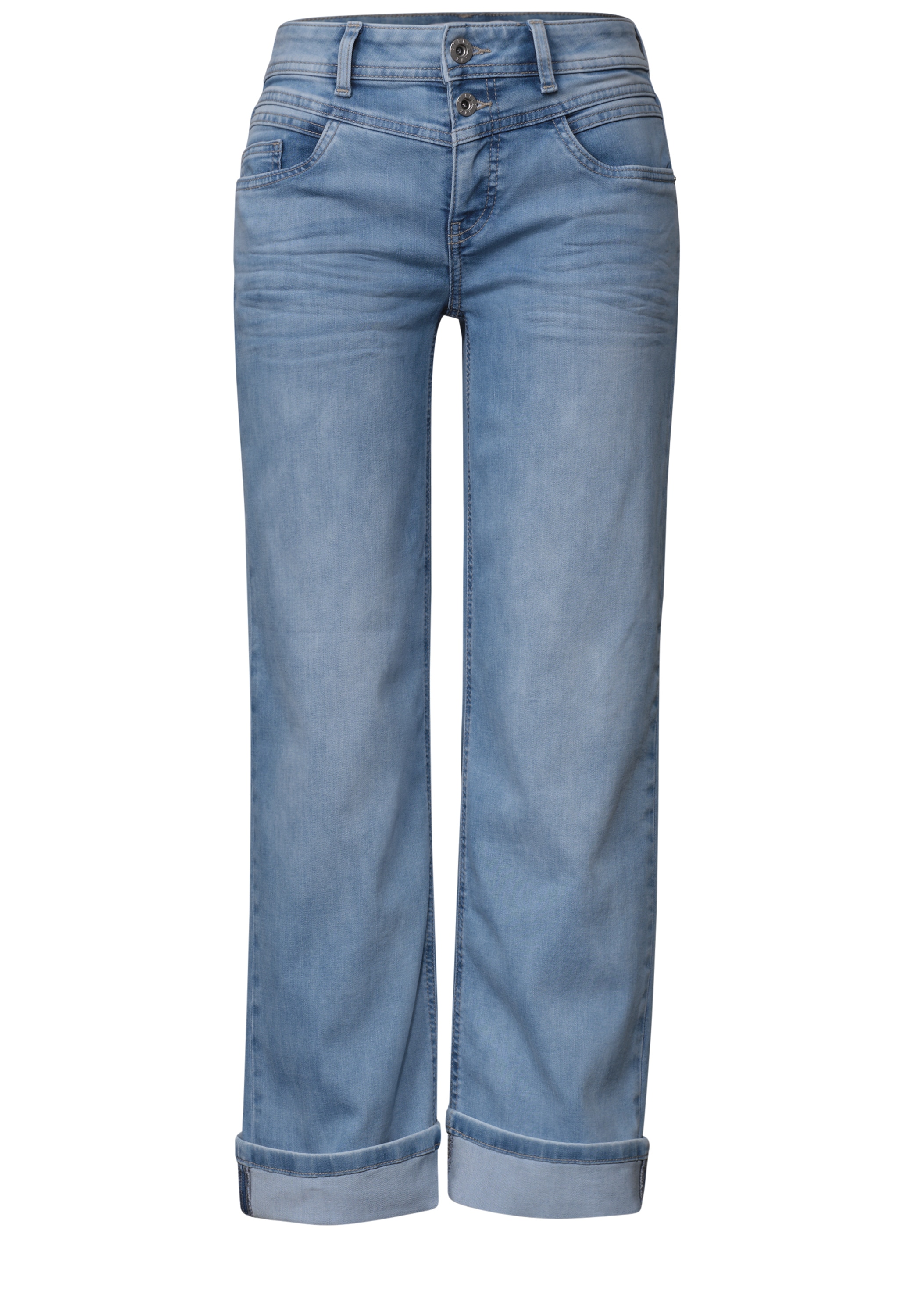 STREET ONE Comfort-fit-Jeans Middle Waist