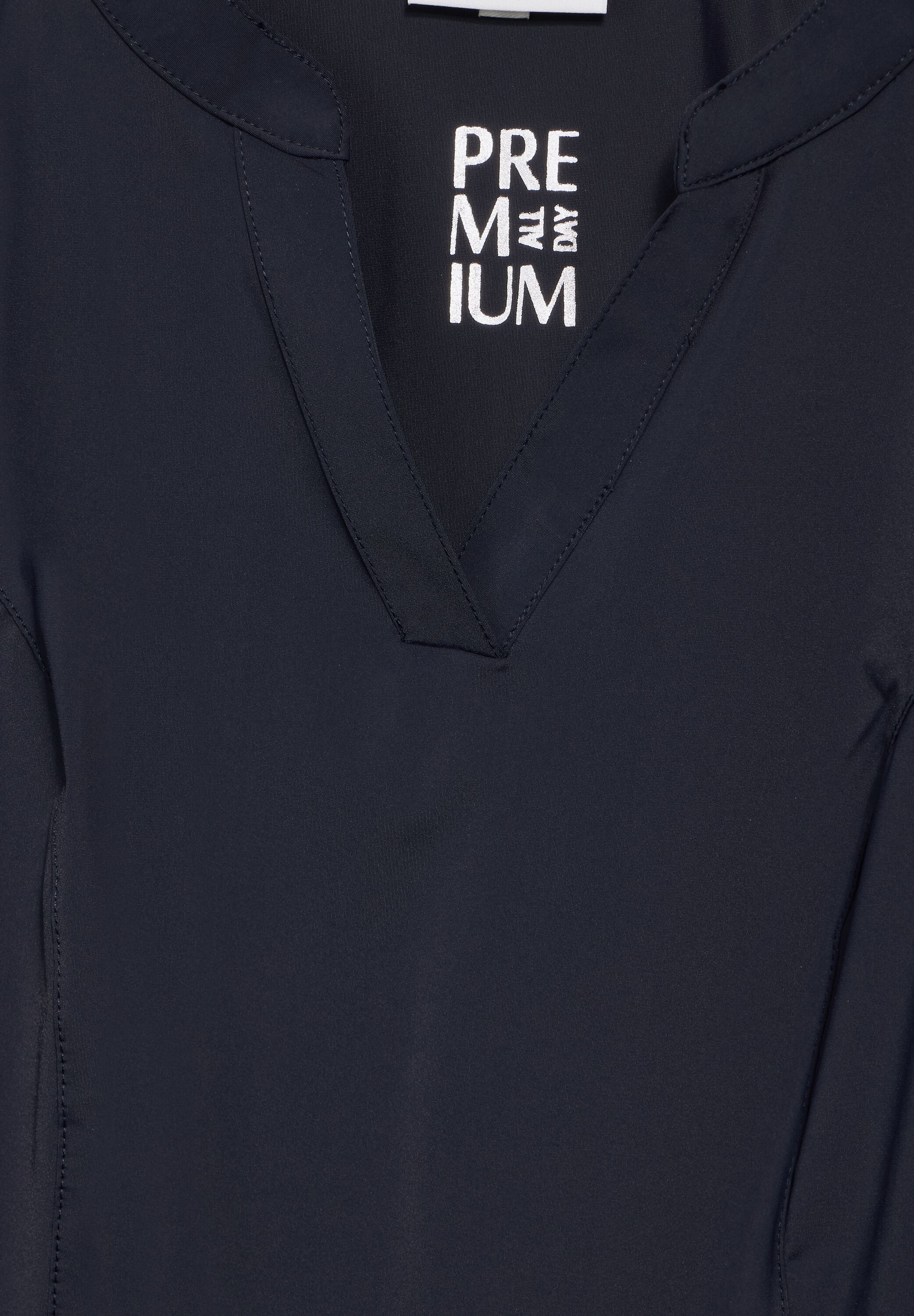 STREET ONE Blusentop, aus softem Materialmix