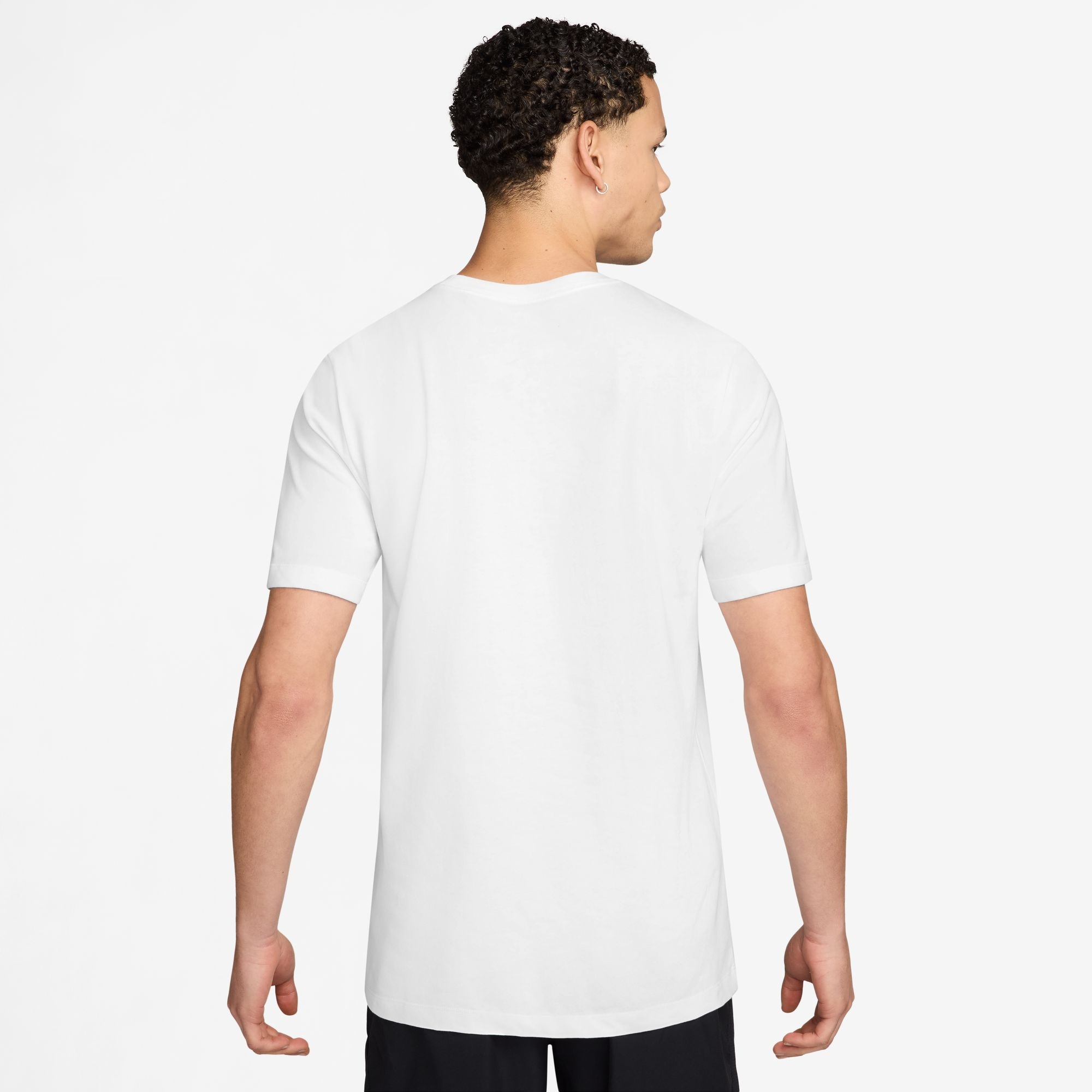Nike Laufshirt »M NK DF TEE RUN SWOOSH« für Erwachsene, sportlicher Stil, aus Baumwolle und Polyester