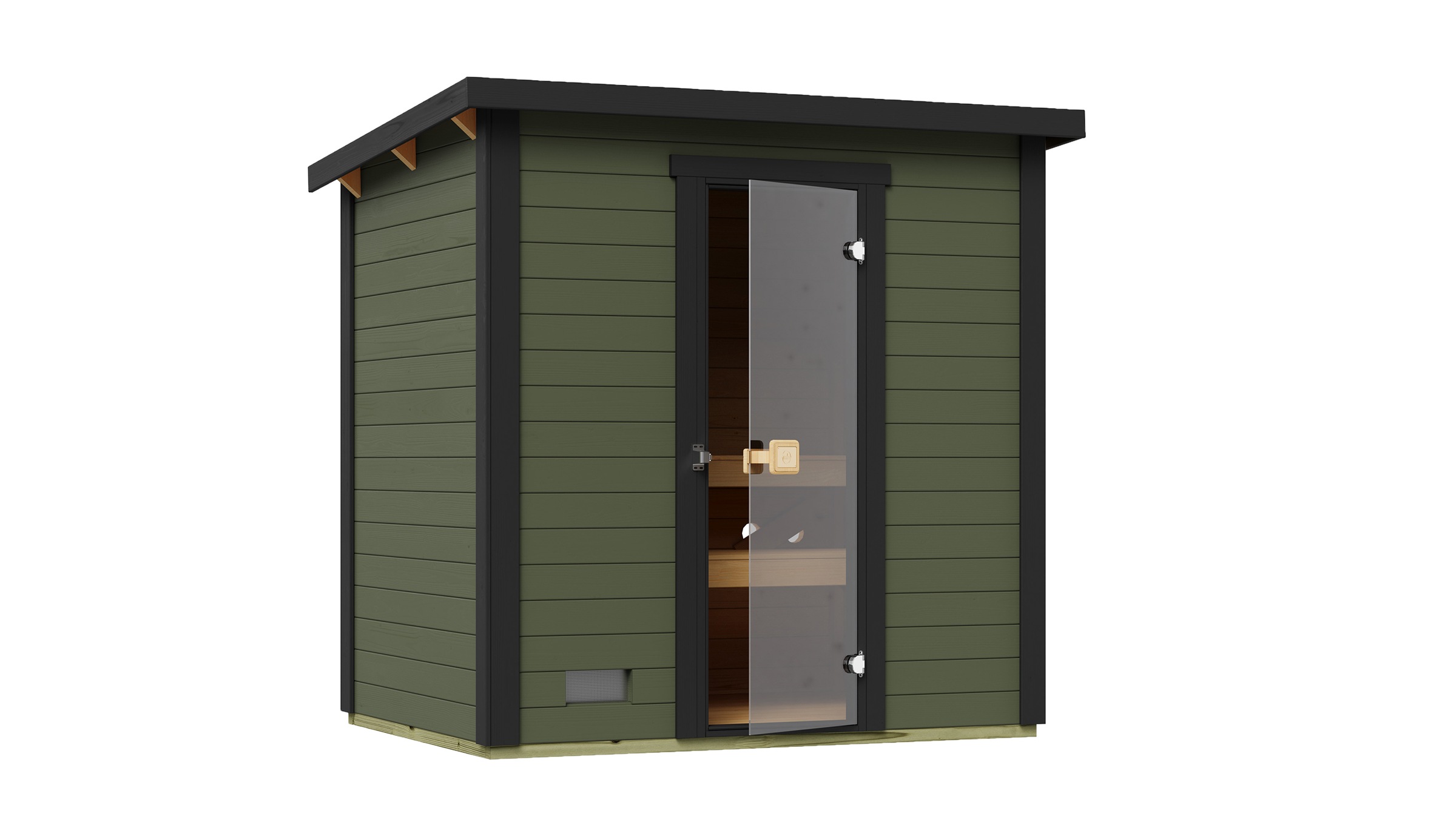 weka Saunahaus »Kaapi 2« Blockbohlen aus Fichtenholz