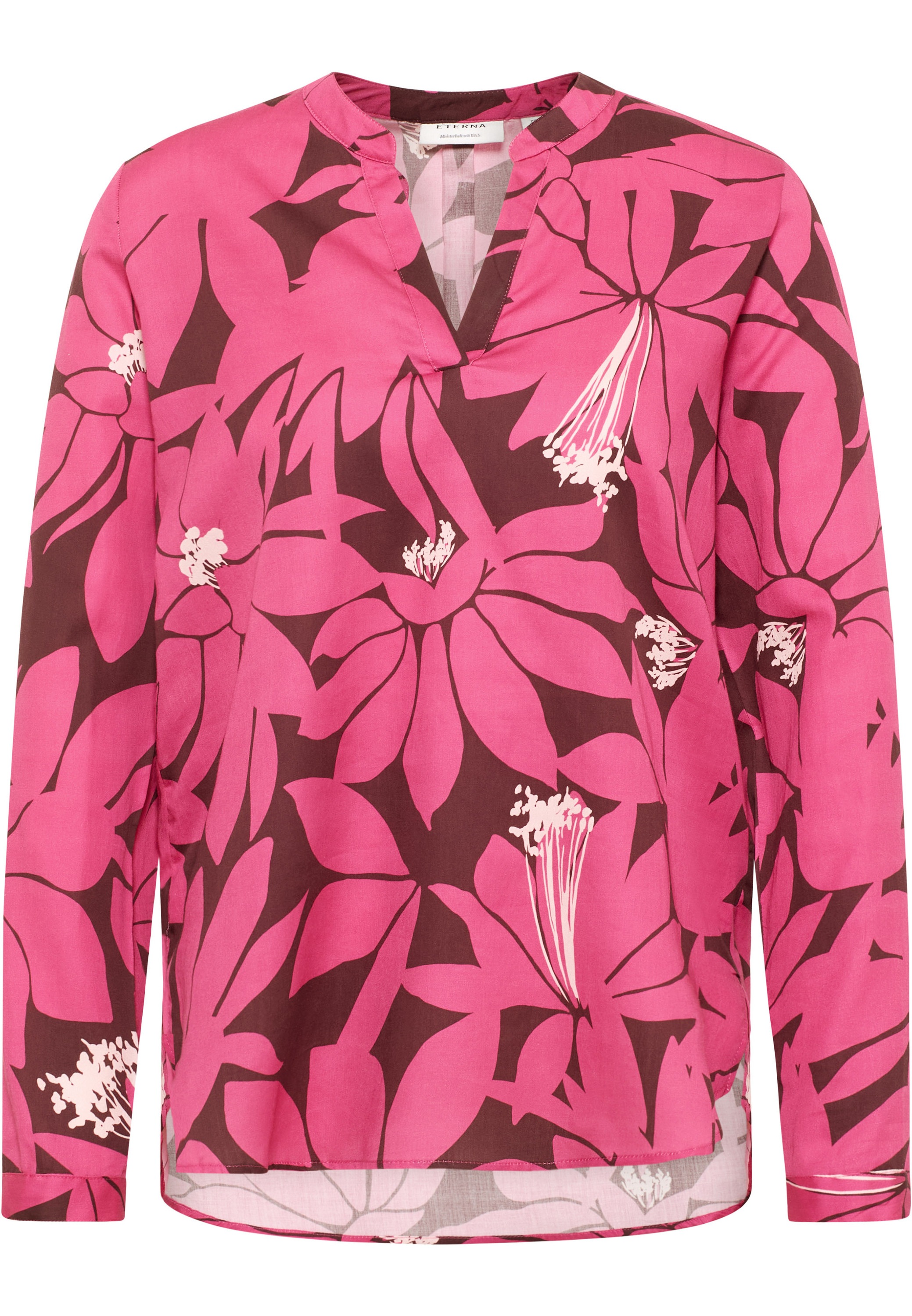 Eterna Longbluse »LOOSE FIT«, EASY IRON (bügelleicht)