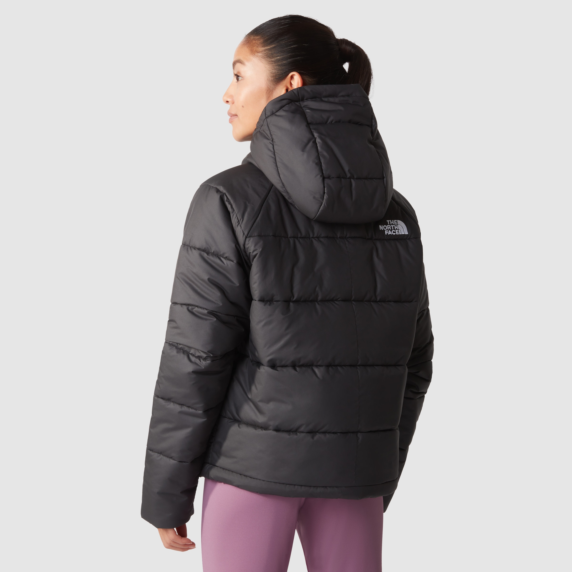 The North Face mit Logodruck SYNTHETIC »W Funktionsjacke mit | HYALITE BAUR HOODIE«, Kapuze