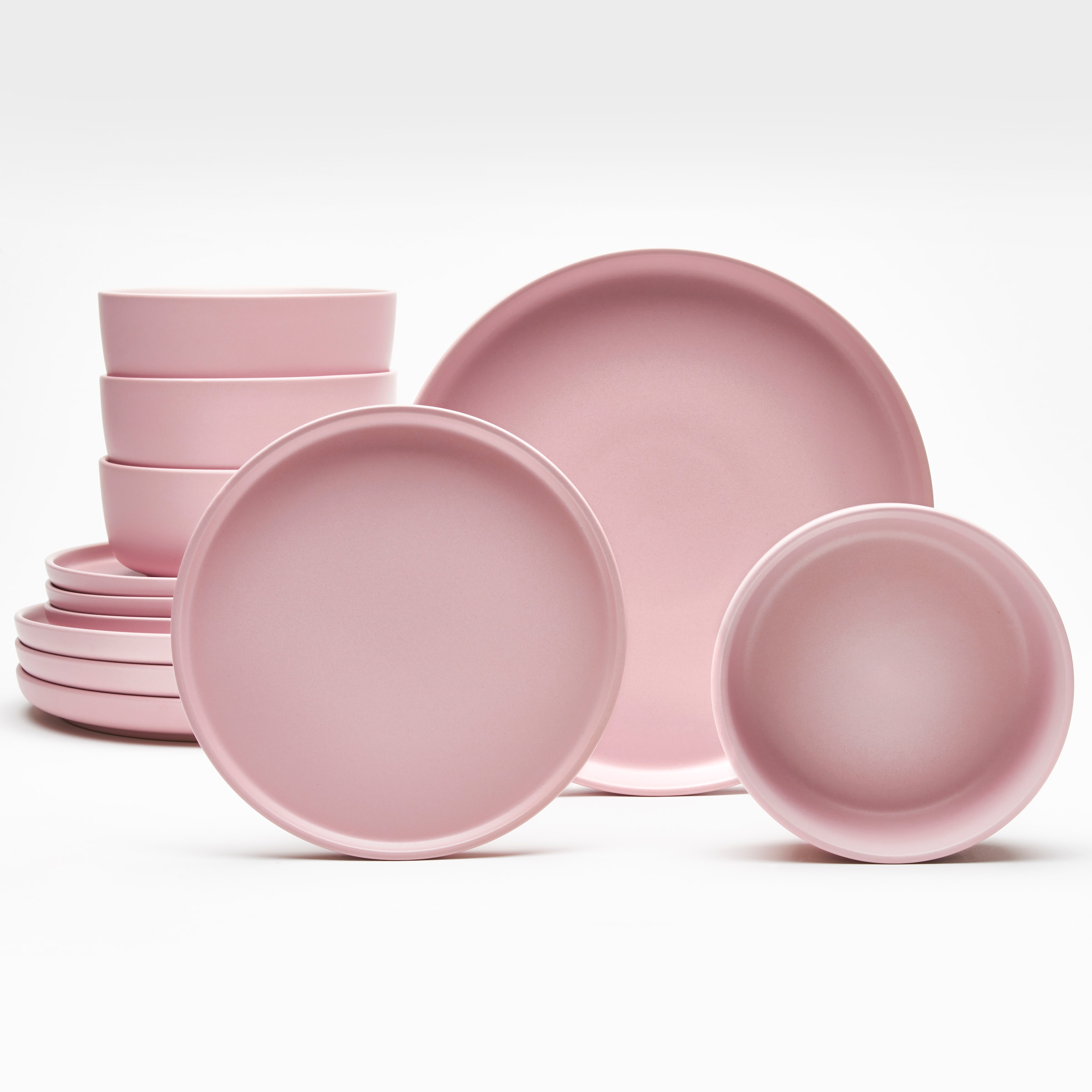 LeGer Home by Lena Gercke Tafelservice »Geschirr-Set, Service Belli«, (Set, 12 tlg.), runde Form, Scandi Style, 12 Teile, für 4 Personen