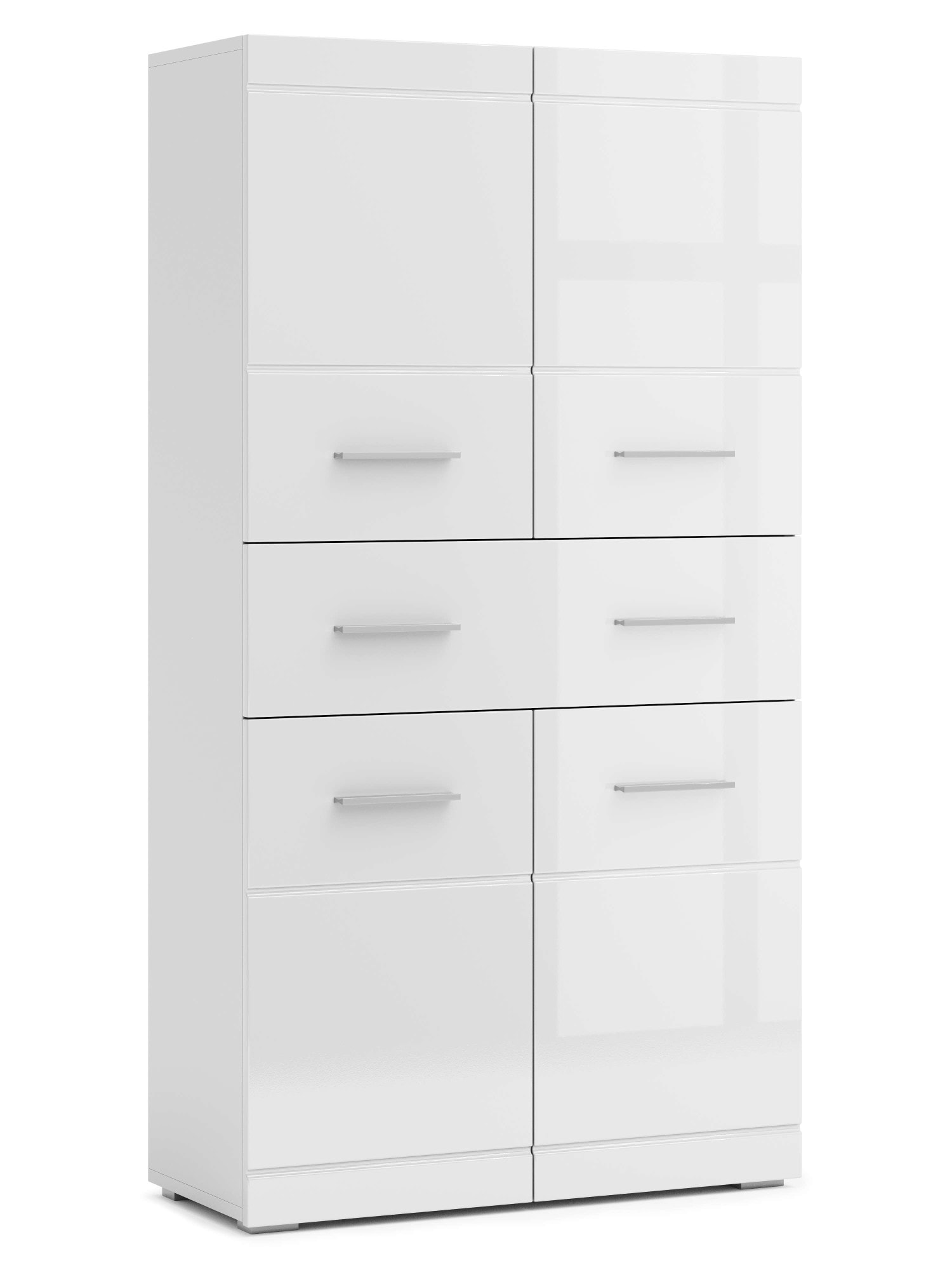 OTTO home Midischrank »Föhr« minimalistisch, zeitlos, hochglänzend