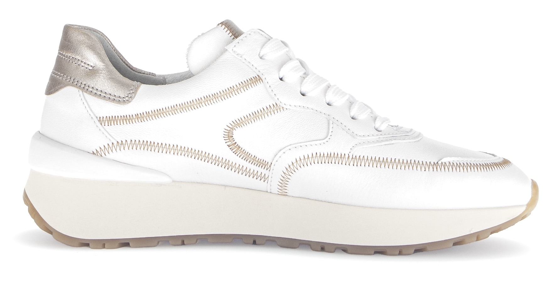 Gabor Plateausneaker, Freizeitschuh, Halbschuh, Schnürschuh mit Best Fitting Funktion