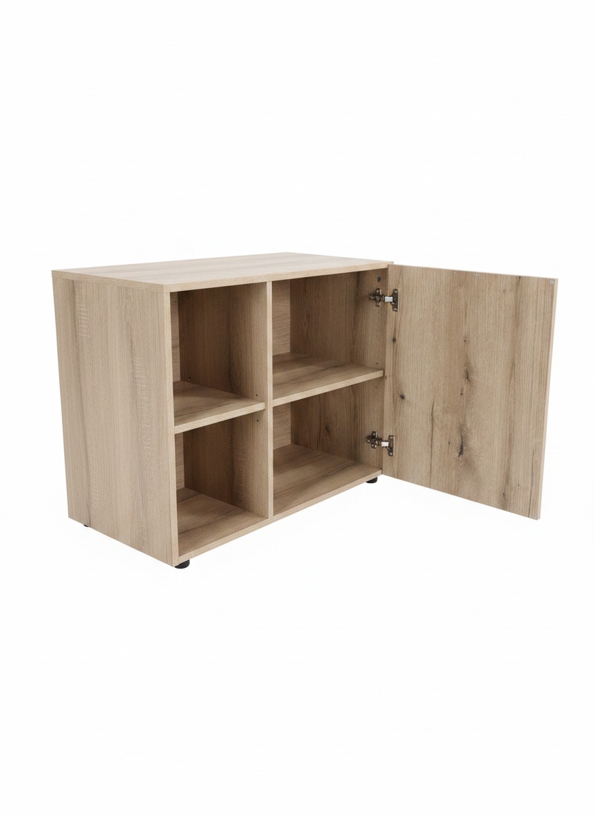 OTTO home Waschbeckenunterschrank »Amrum« Breite 80 cm dekorative Lamellenoptik