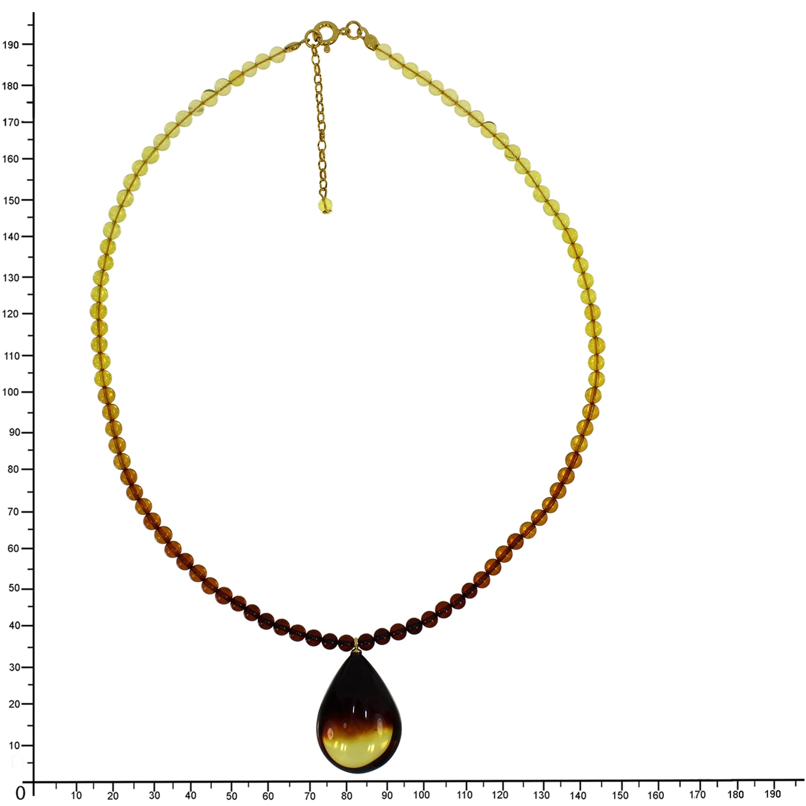 OSTSEE-SCHMUCK Gliederkette »Ostsee-Schmuck Kette Gloria Kette Gloria«, (1 tlg.)