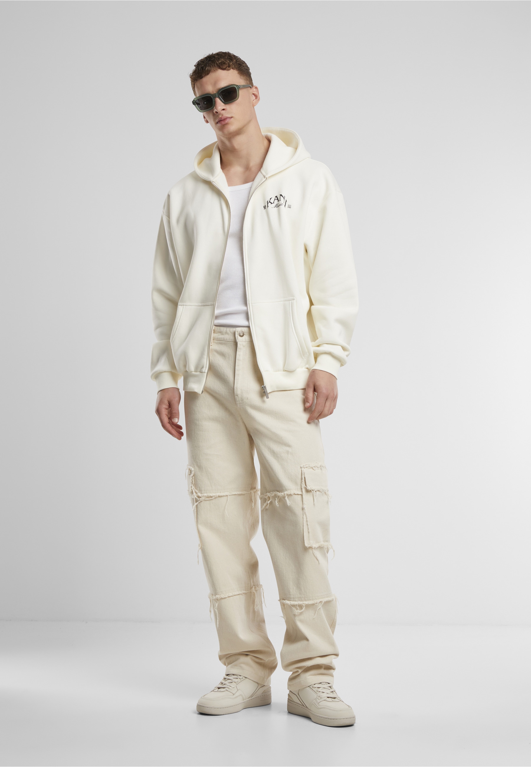 Karl Kani Cargojeans »Karl Kani Og Fringed Baggy Cargo Pants«