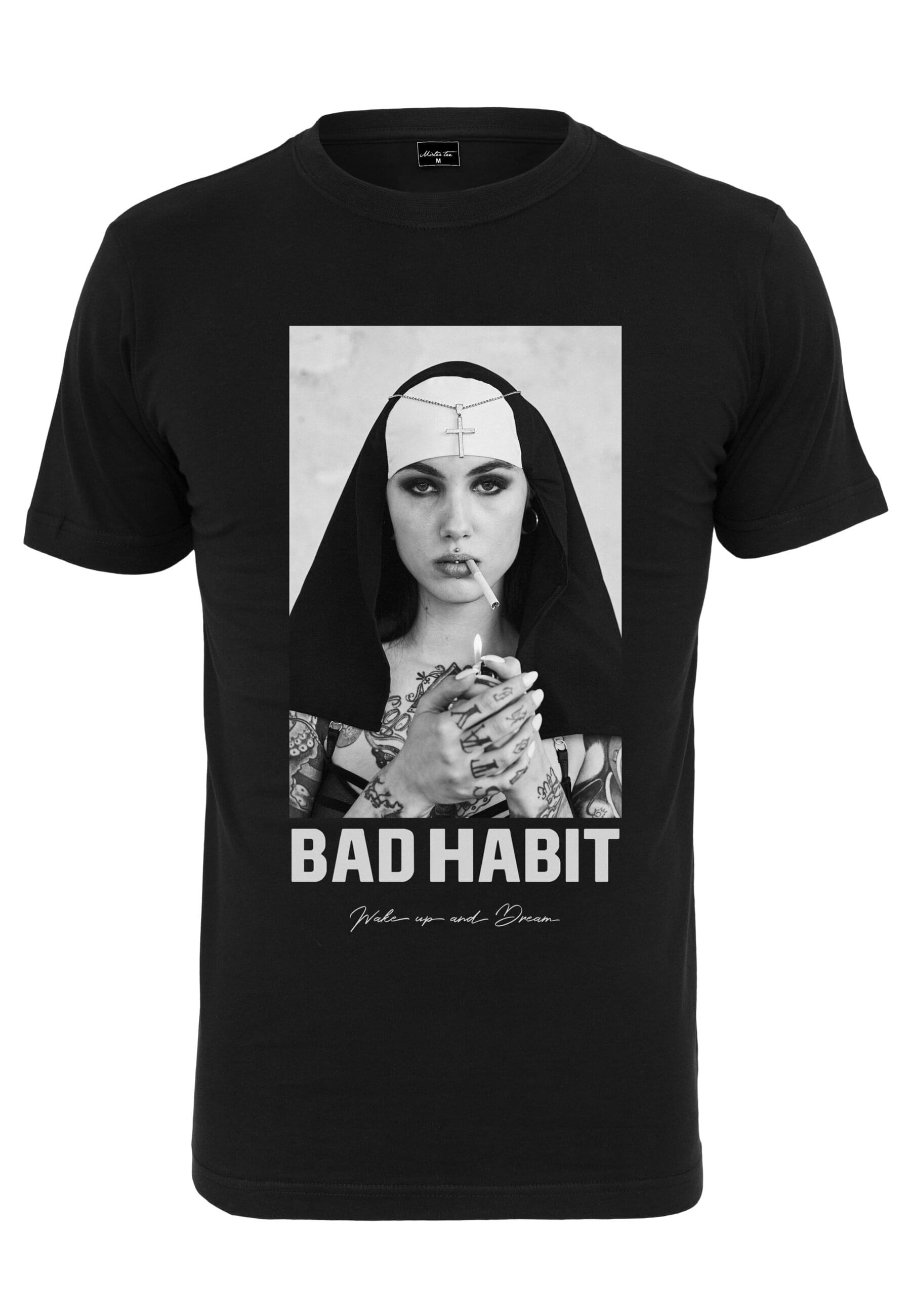 MisterTee T-Shirt "MisterTee Herren Bad Habit Tee" 1 Stk. tlg. günstig online kaufen