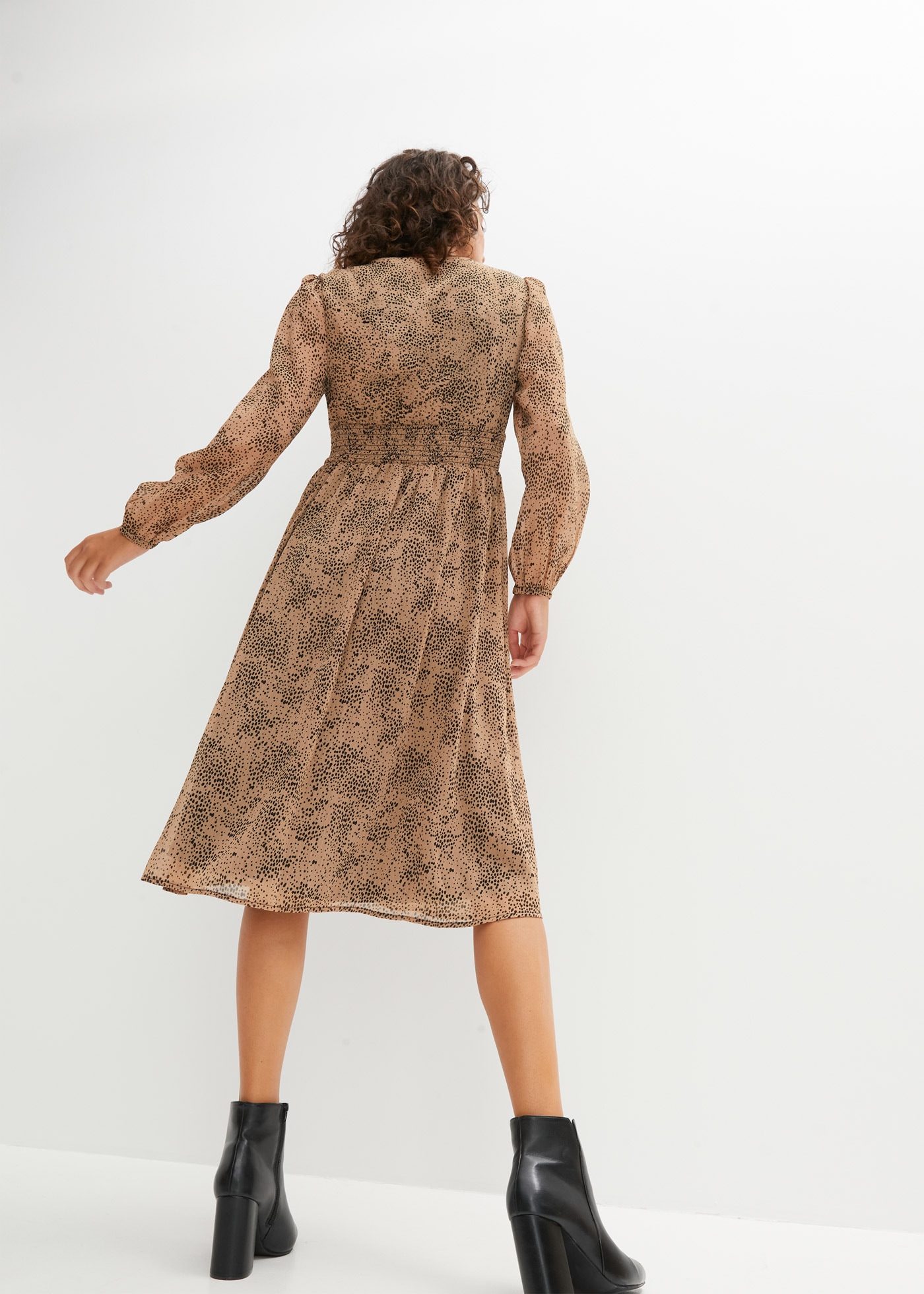 bonprix Chiffonkleid