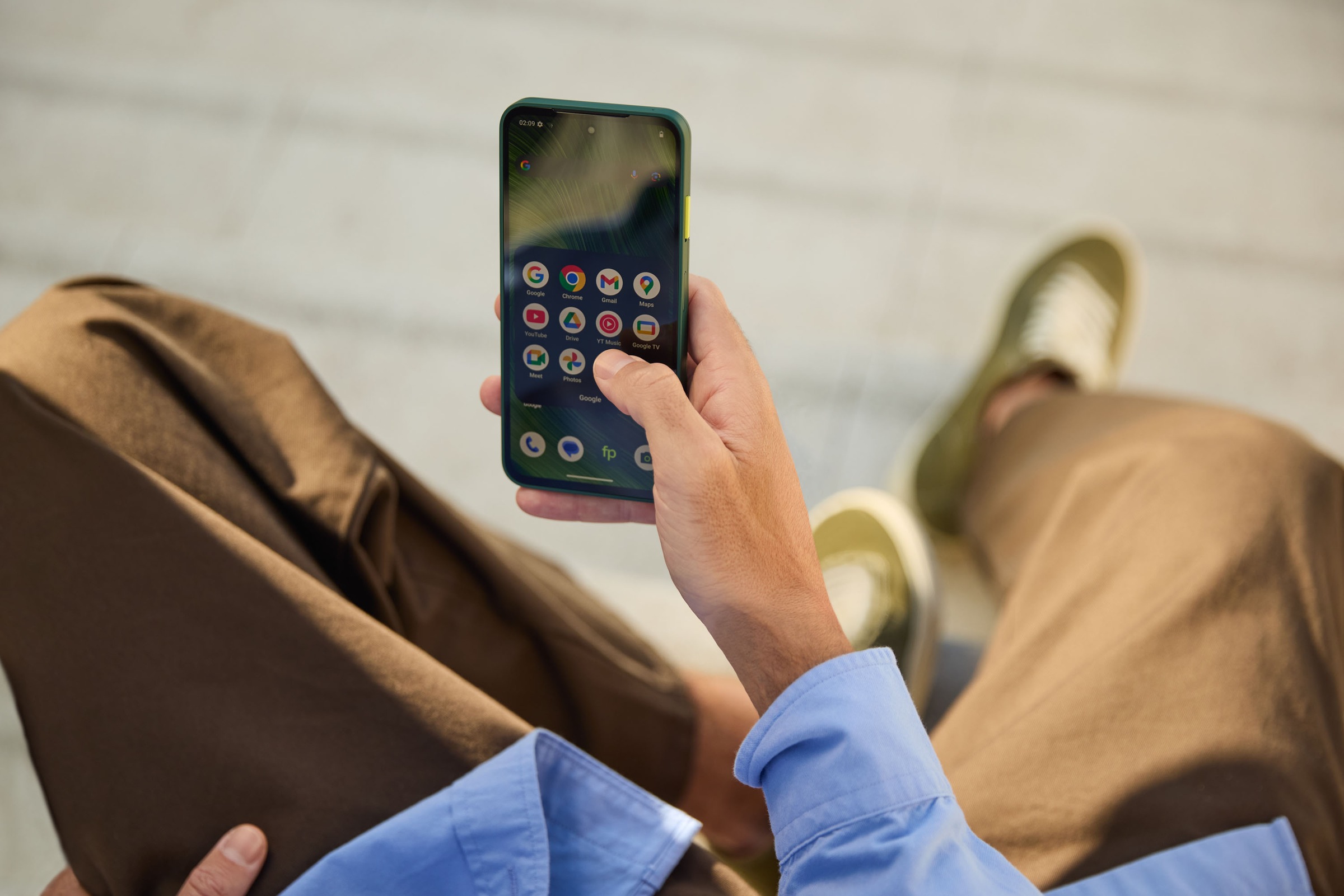 Fairphone Smartphone »Das Fairphone Gen. 6+ 12GB/256GB« forest green