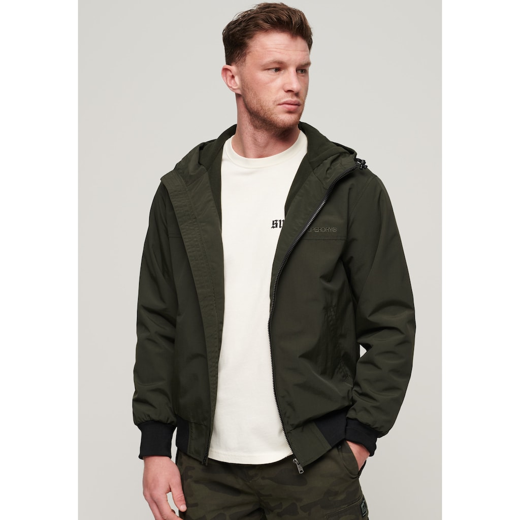 Superdry Bomberjacke »SURPLUS NYLON HOODED BOMBER«, mit Kapuze