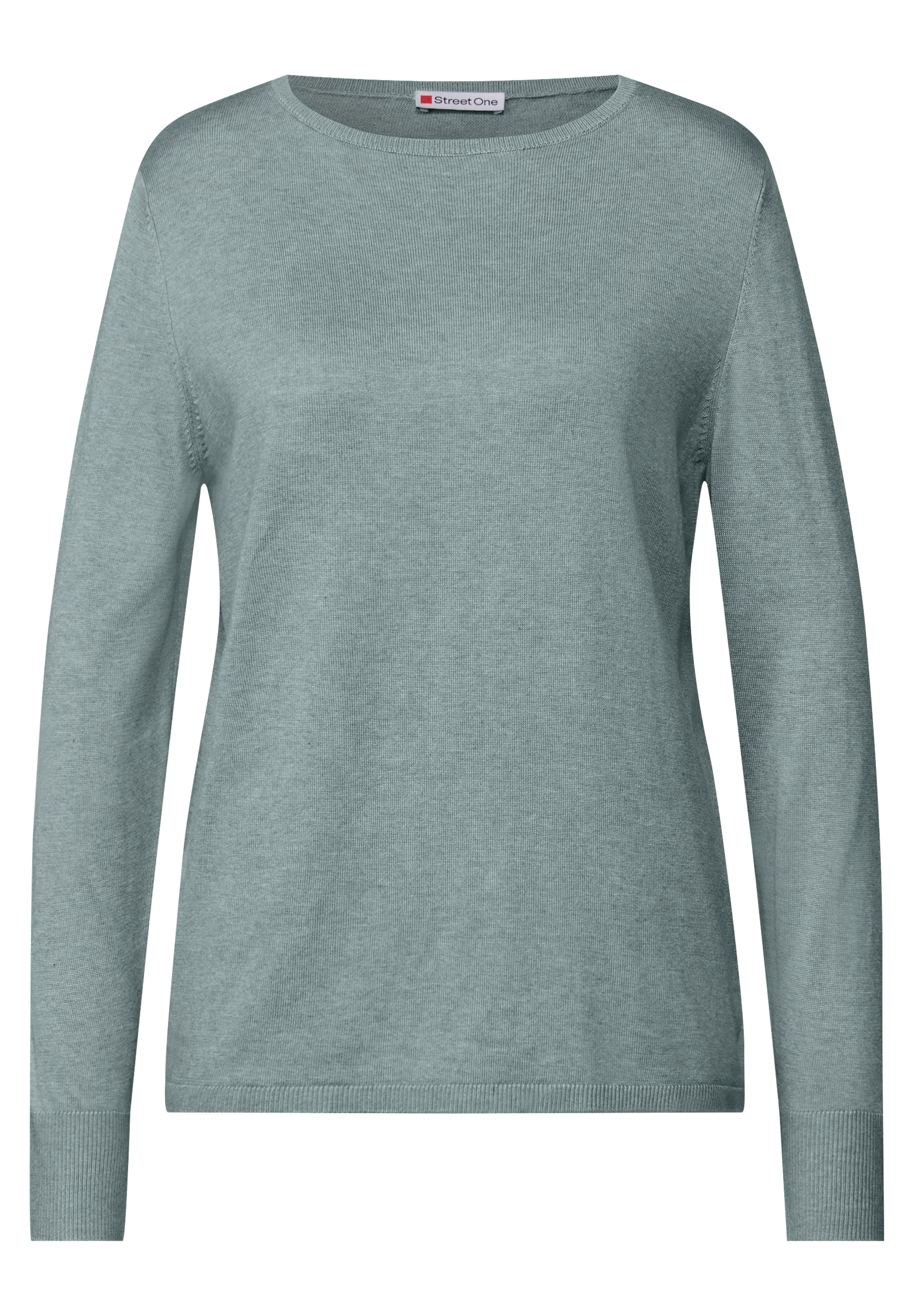 STREET ONE Strickpullover, mit U-Boot-Ausschnitt