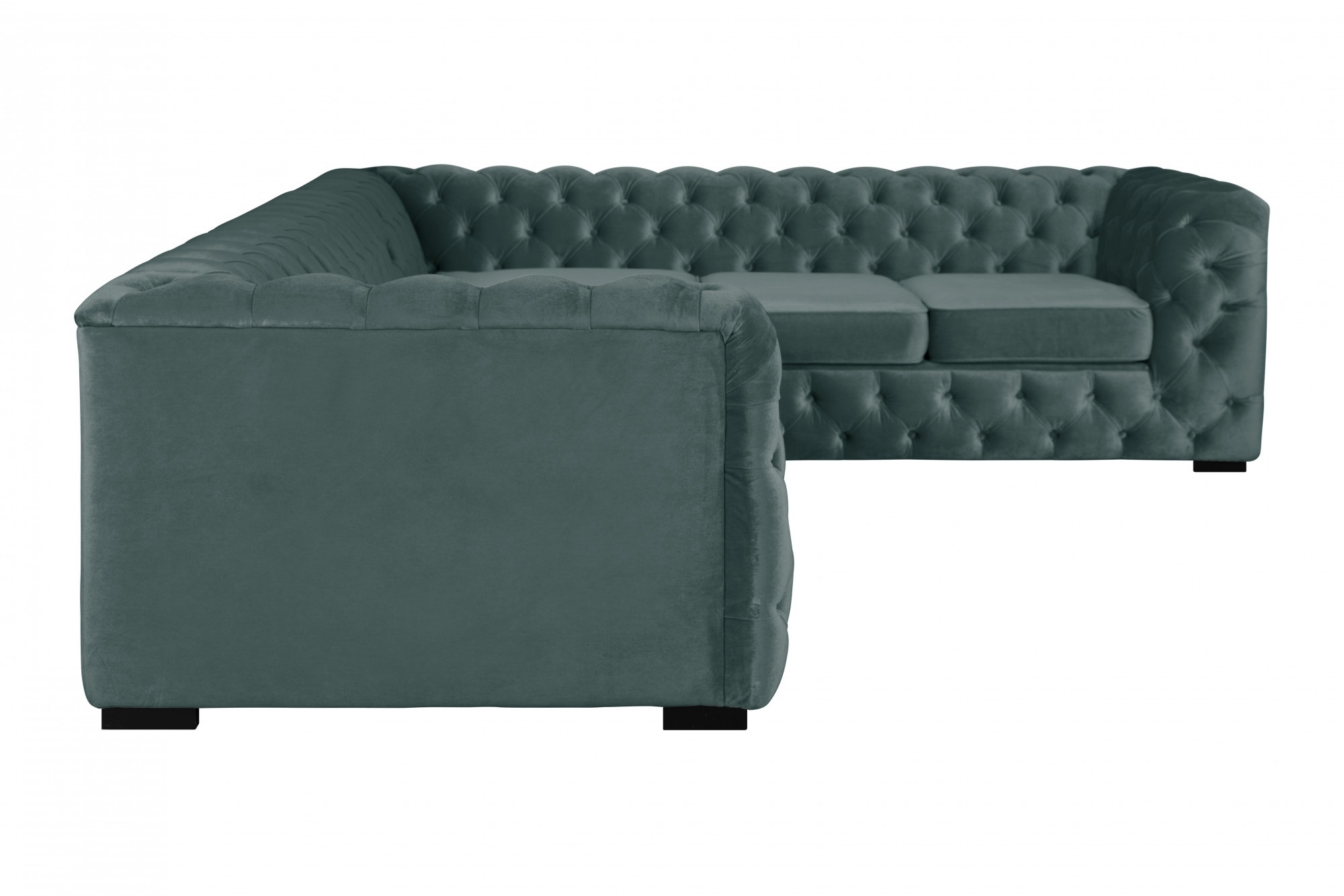 Guido Maria Kretschmer Home&Living Chesterfield-Sofa »KALINA L-Form«, hochwertige Chesterfield-Ausführung, sehr hochwertige Verarbeitung