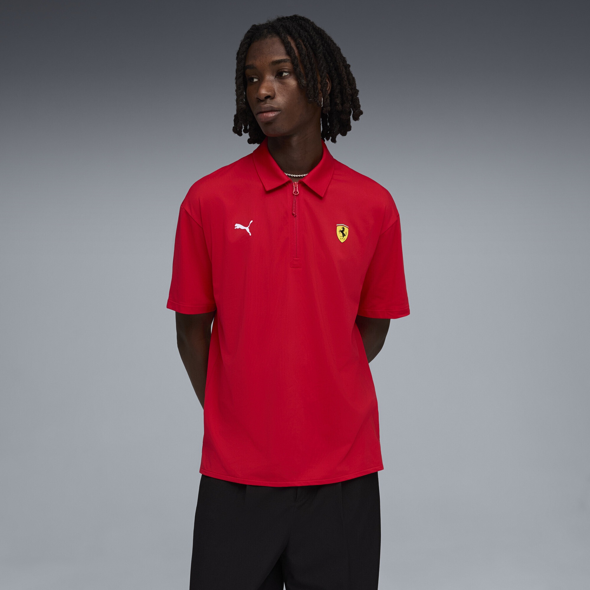 PUMA Poloshirt "Scuderia Ferrari Cloudspun Polo Herren" günstig online kaufen