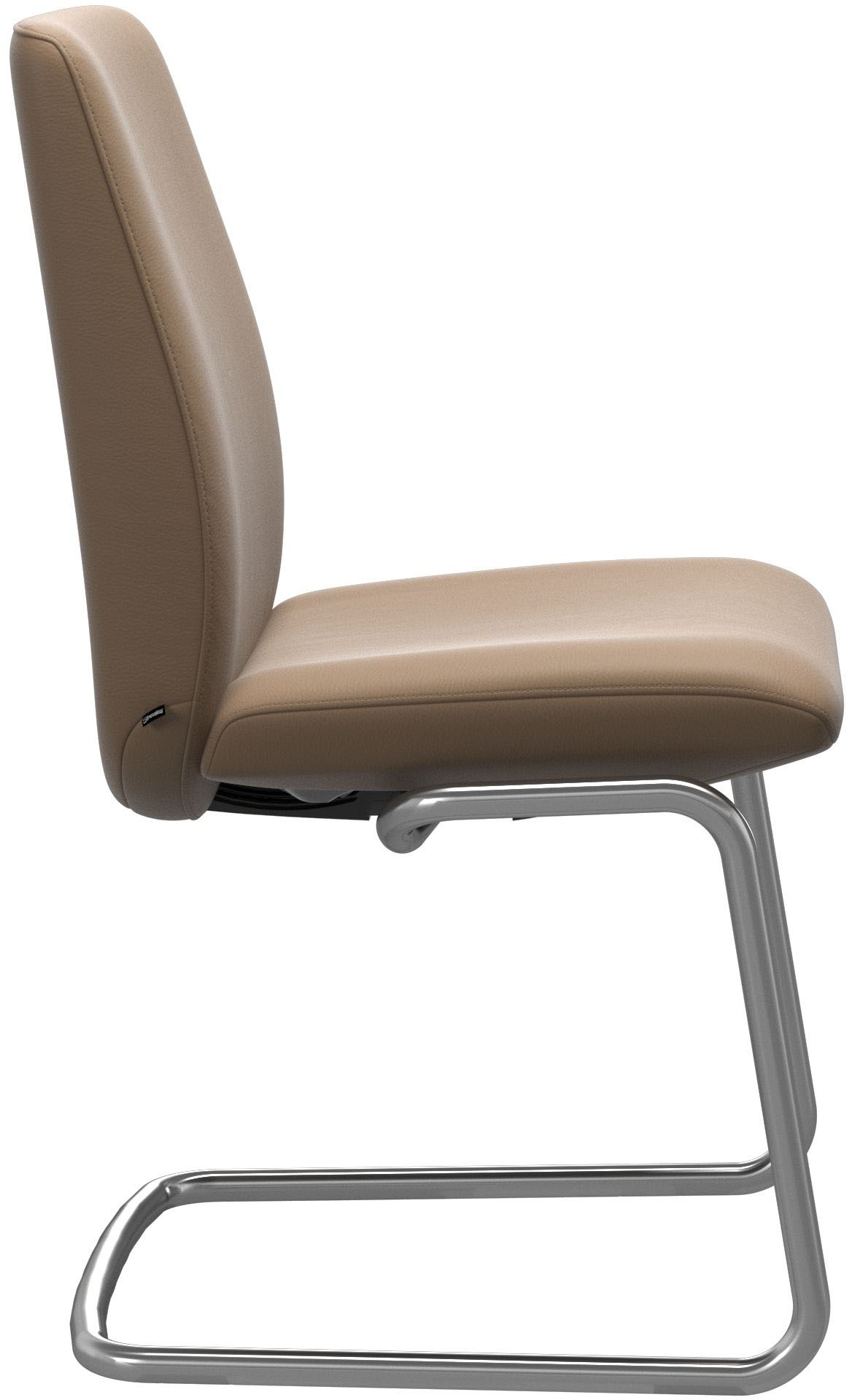 Stressless® Polsterstuhl »Laurel«, Leder PALOMA, Low Back, Größe L, mit Beinen aus Stahl in Schwarz matt