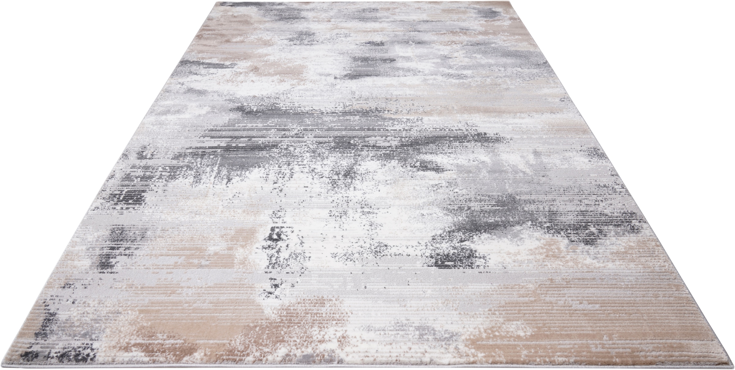 Teppich »Oleas«, pflegeleicht rechteckig, Design, abstraktes Haptik, weiche Leonique | Vintage-Look, BAUR