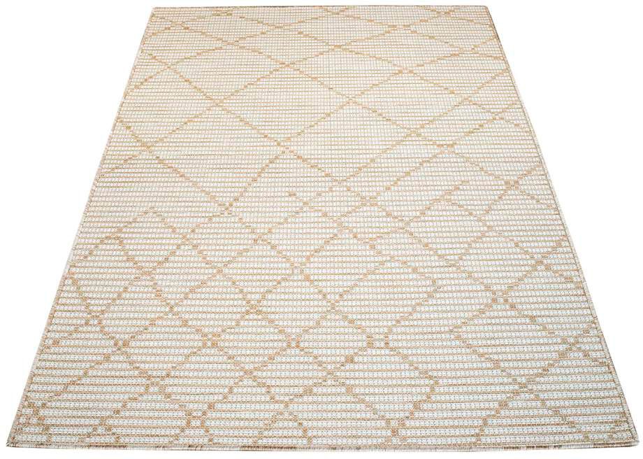 Carpet City Outdoorteppich "PALM3526" rechteckig 5 mm Höhe Wetterfest & UV- günstig online kaufen