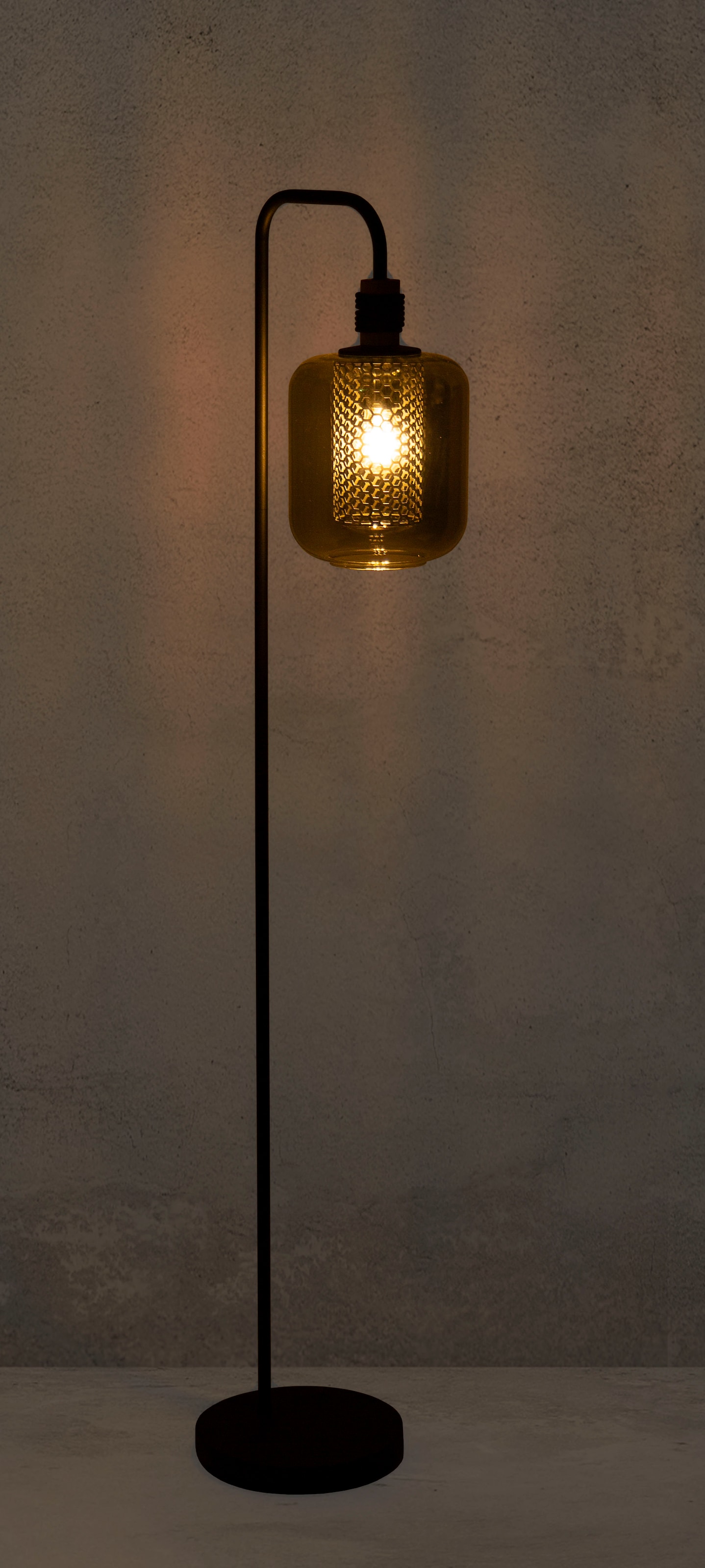 NOWA Stehlampe »ANDO«, Leuchtmittel E27 | ohne Leuchtmittel, Fußtrittschalter