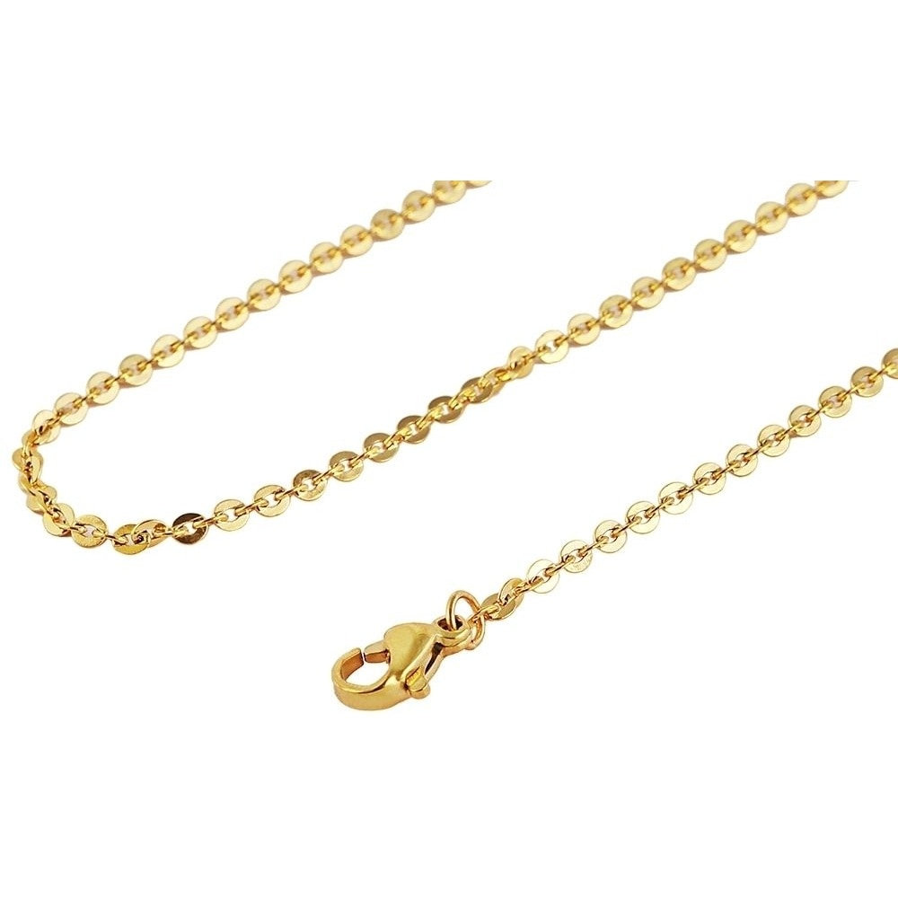 Adelia´s Kette ohne Anhänger »Unisex Halskette – Ankerkette aus Edelstahl 45 cm« Zum Verschenken – ideal zum Geburtstag