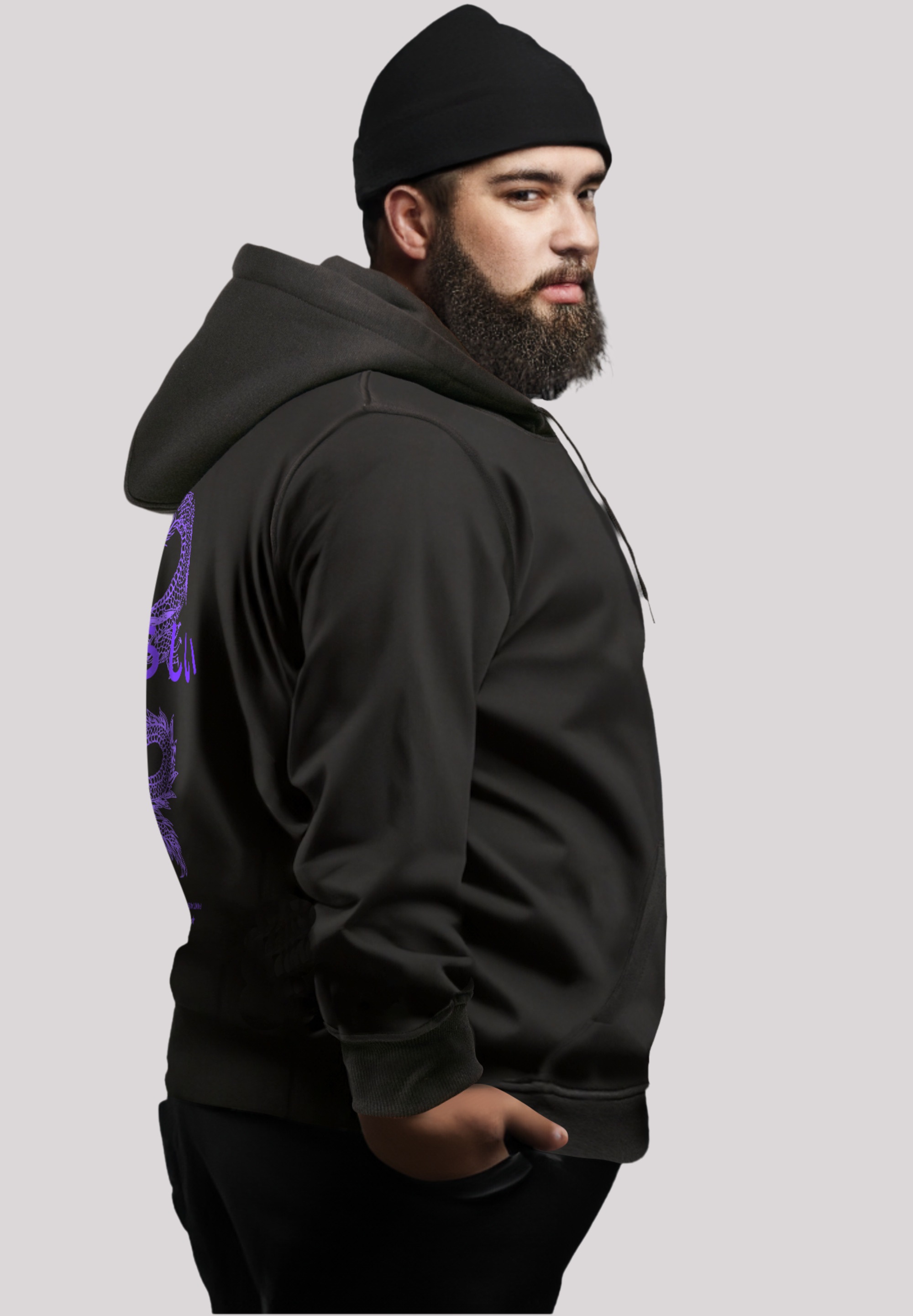 F4NT4STIC Kapuzenpullover »Drache Japan PLUSSIZE«, Premium Qualität