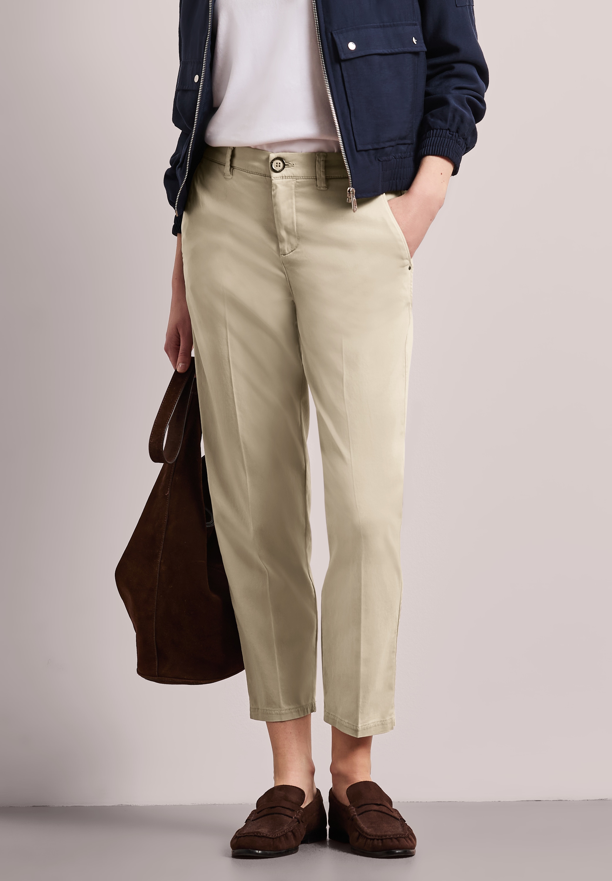 STREET ONE Chinohose Middle Waist