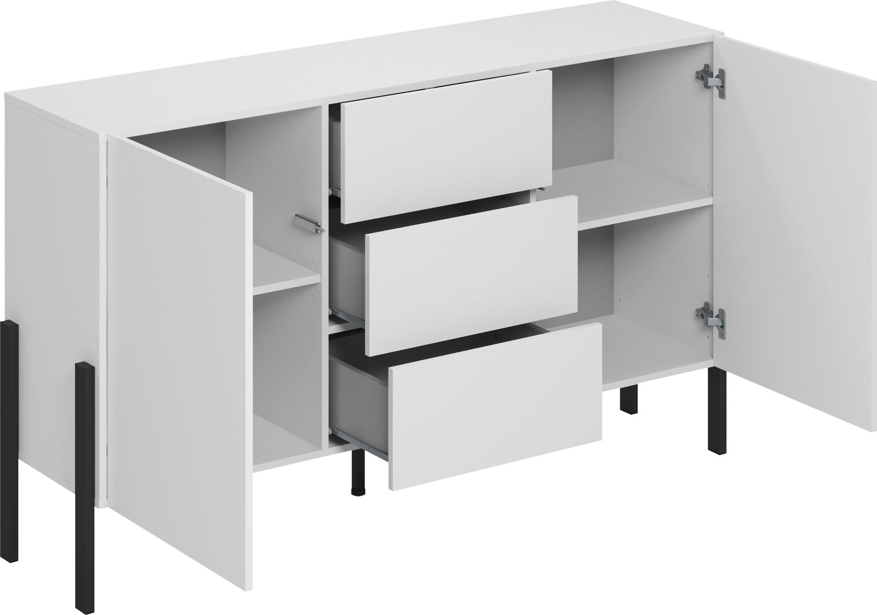 Helvetia Sideboard »Jukon«, Breite 150 cm bzw.180 cm