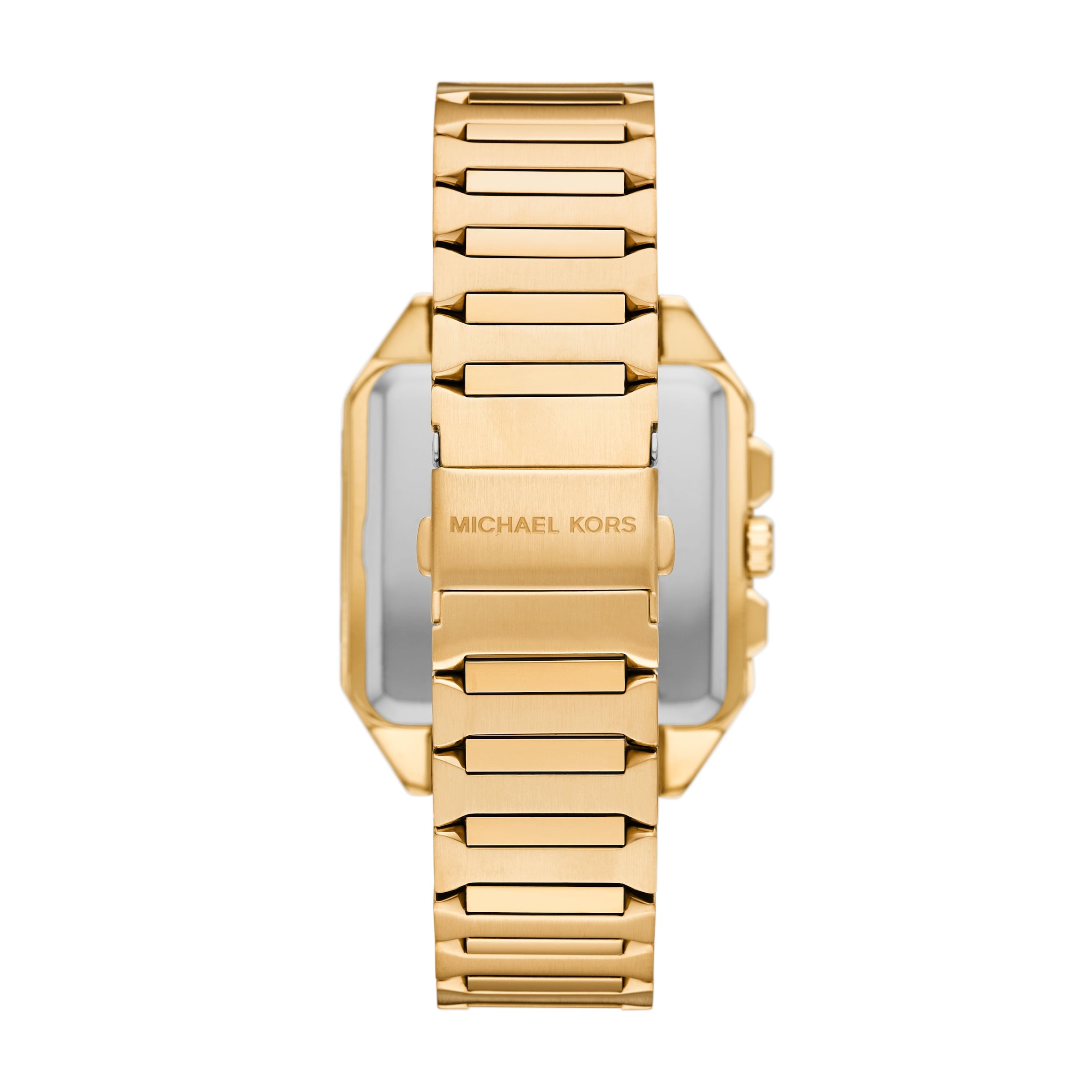 MICHAEL KORS Chronograph »Hayes« Quarzuhr, Armbanduhr, Edelstahlarmband, analog, Tag, Stoppfunktion