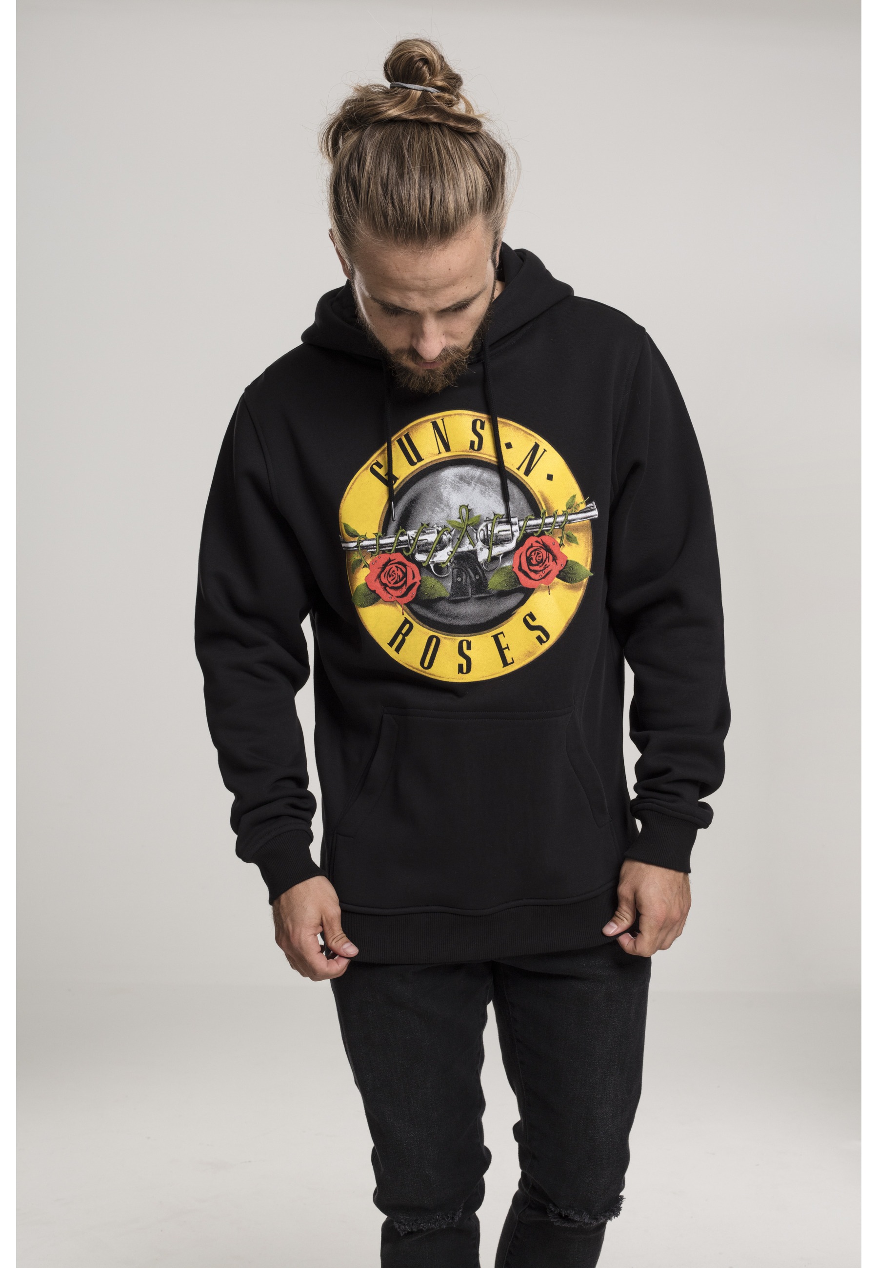 Merchcode Kapuzenpullover »Merchcode Herren Guns n' Roses Logo Hoody« 1 Stk.