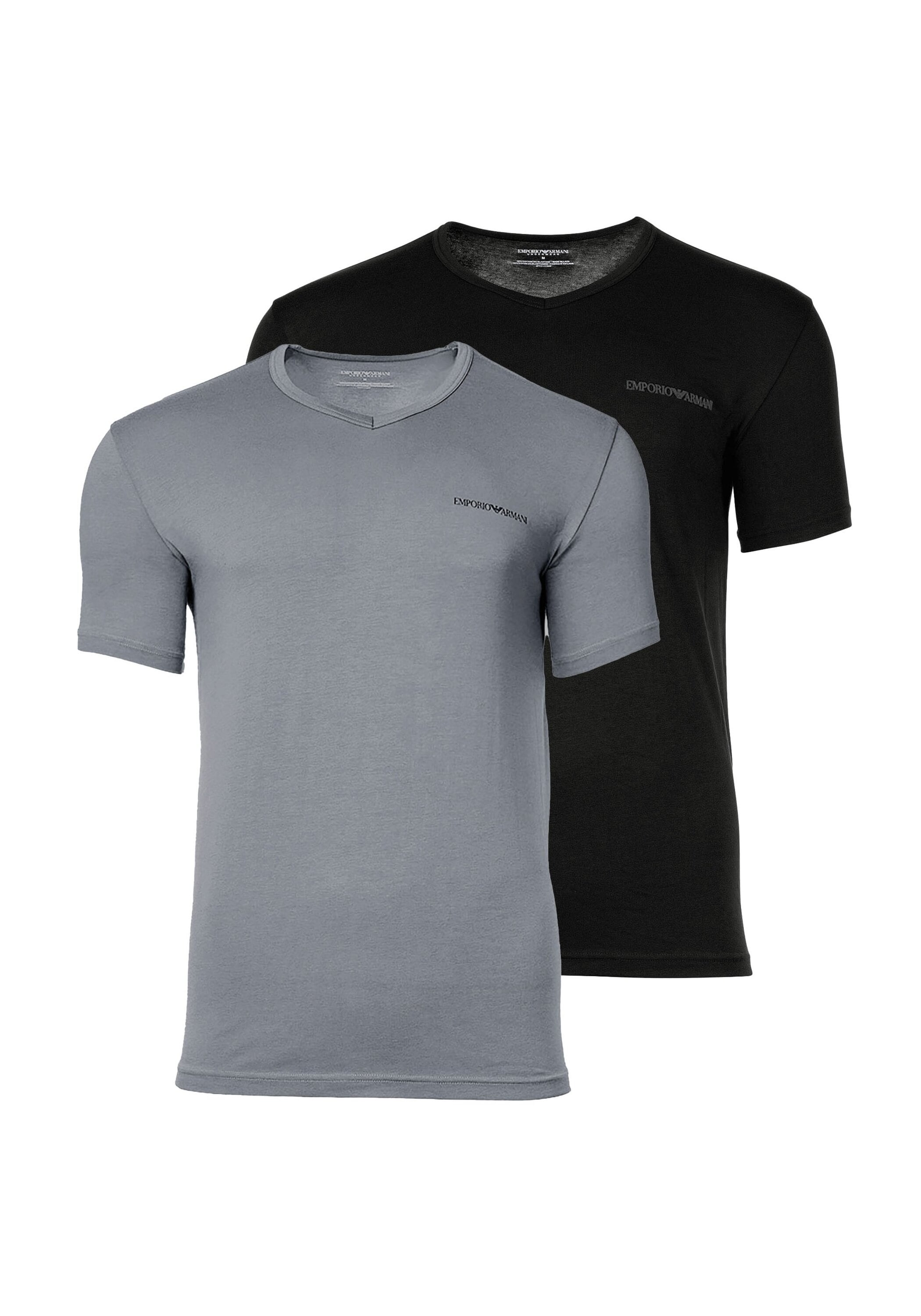 Emporio Armani T-Shirt "T-Shirt CORE LOGOBAND 2er Pack" günstig online kaufen