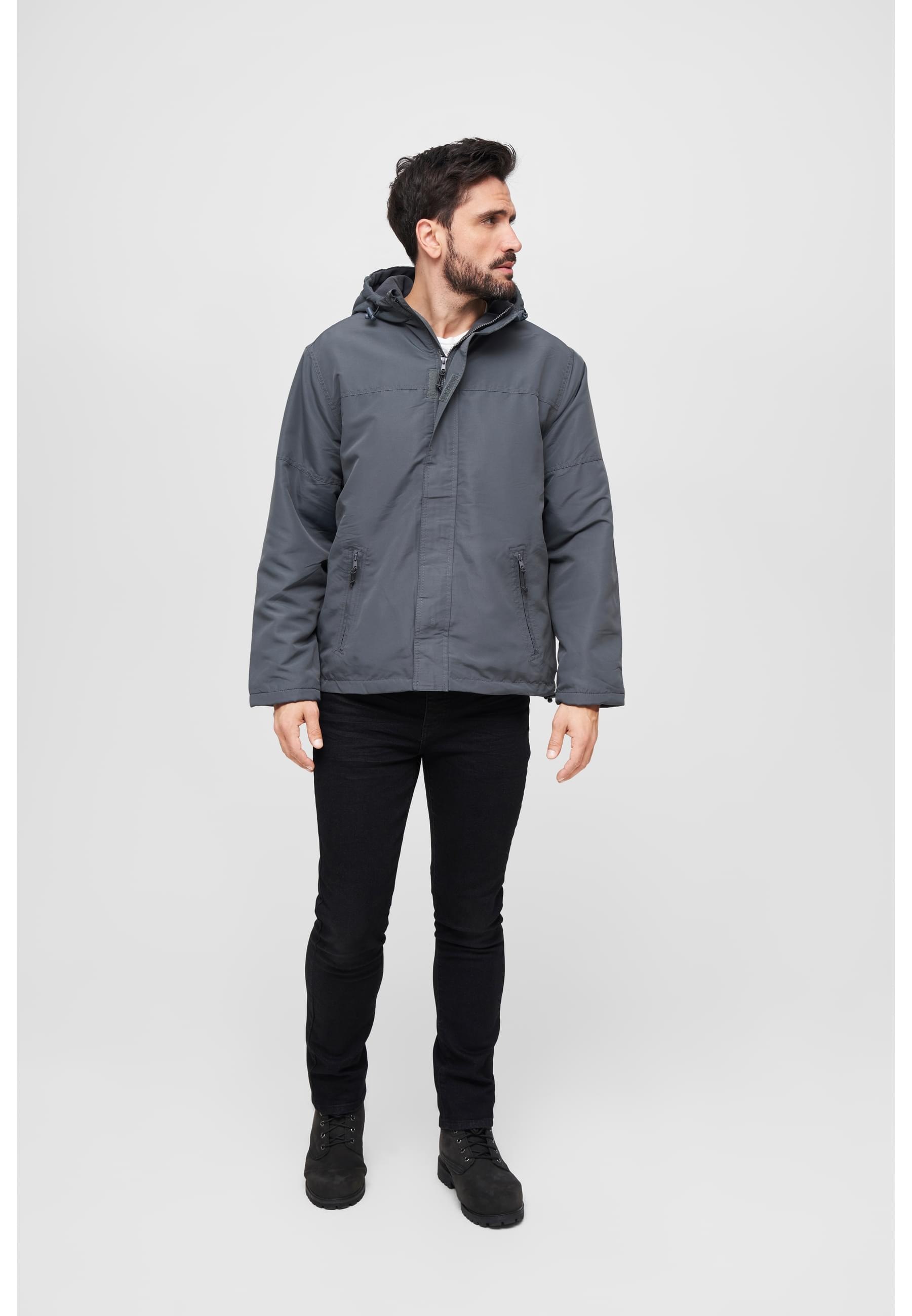 Brandit Allwetterjacke »Brandit Herren Windbreaker Frontzip«, (1 St.), mit Kapuze