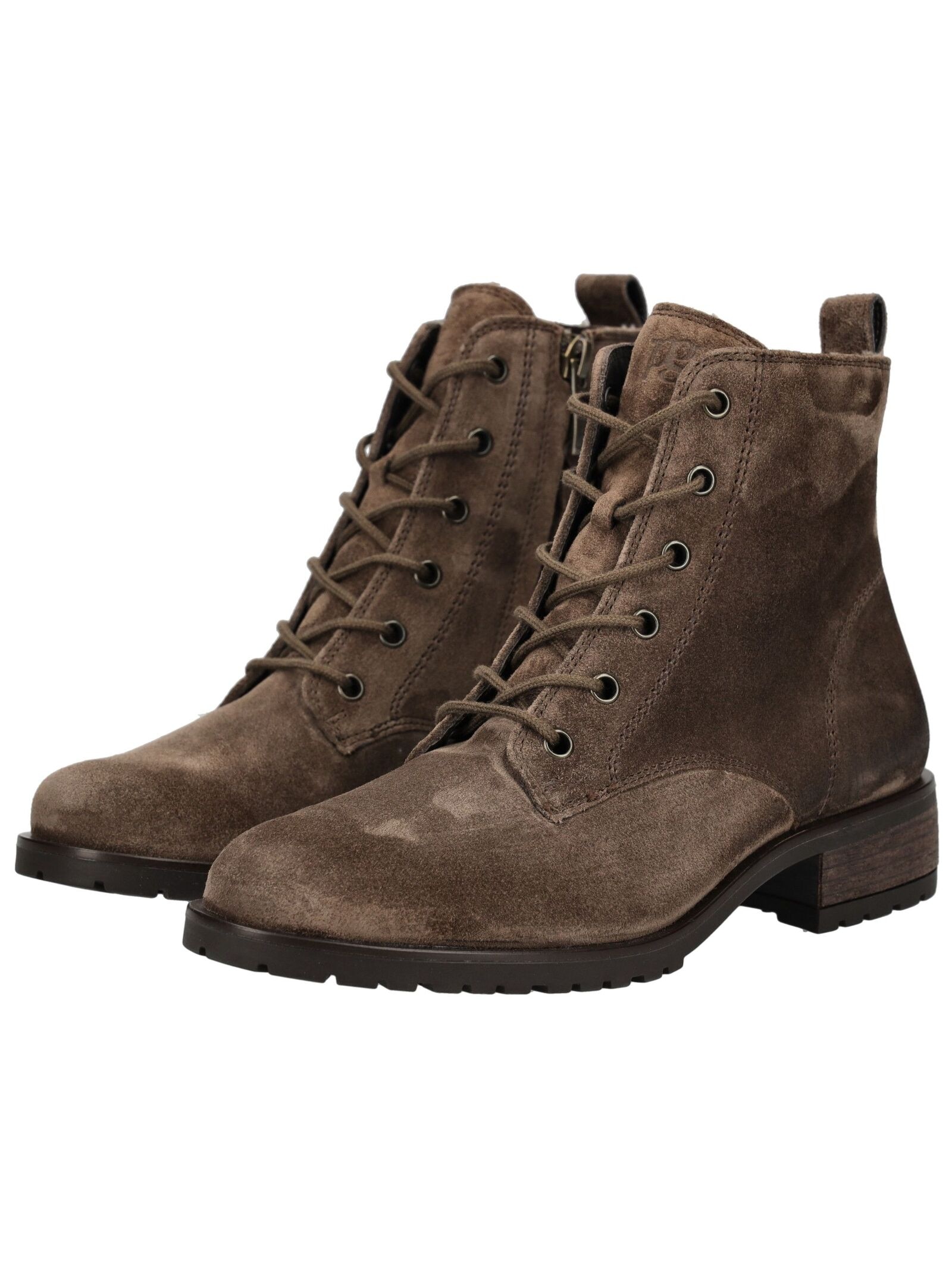 Paul Green Schnürstiefelette »Paul Green Stiefelette Veloursleder«