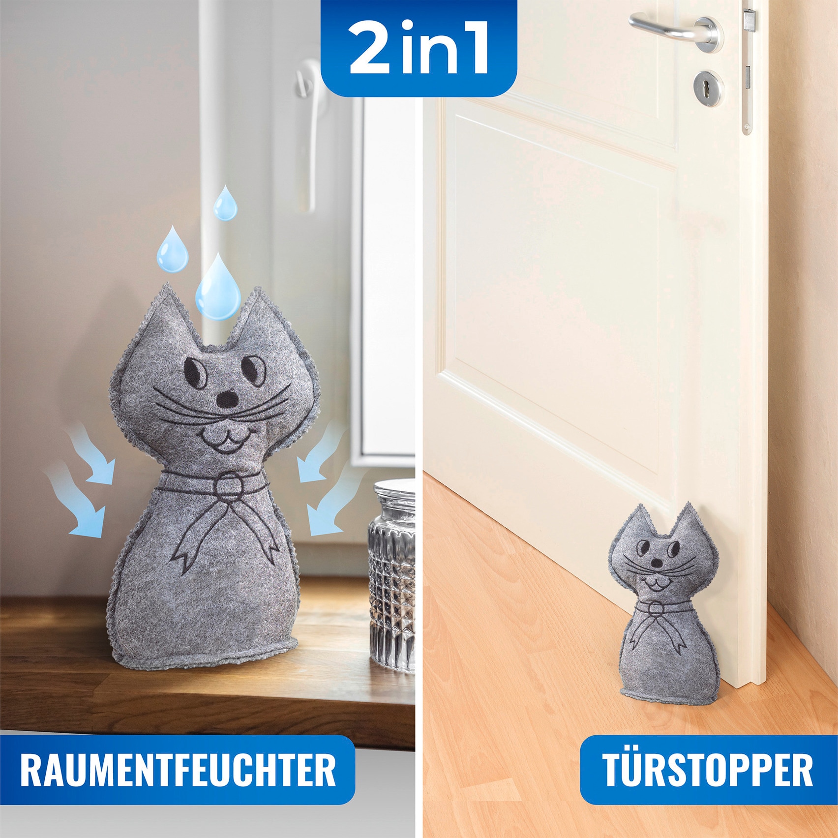 WENKO Luftentfeuchter »Katze«