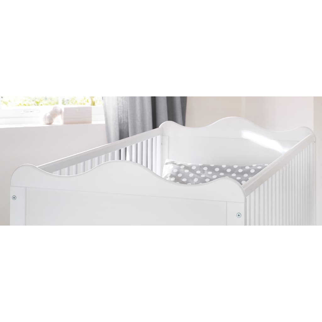 Pinolino® Babyzimmer-Komplettset »Florentina«, (Set, 3 St., Kinderbett, Schrank, Wickelkommode)