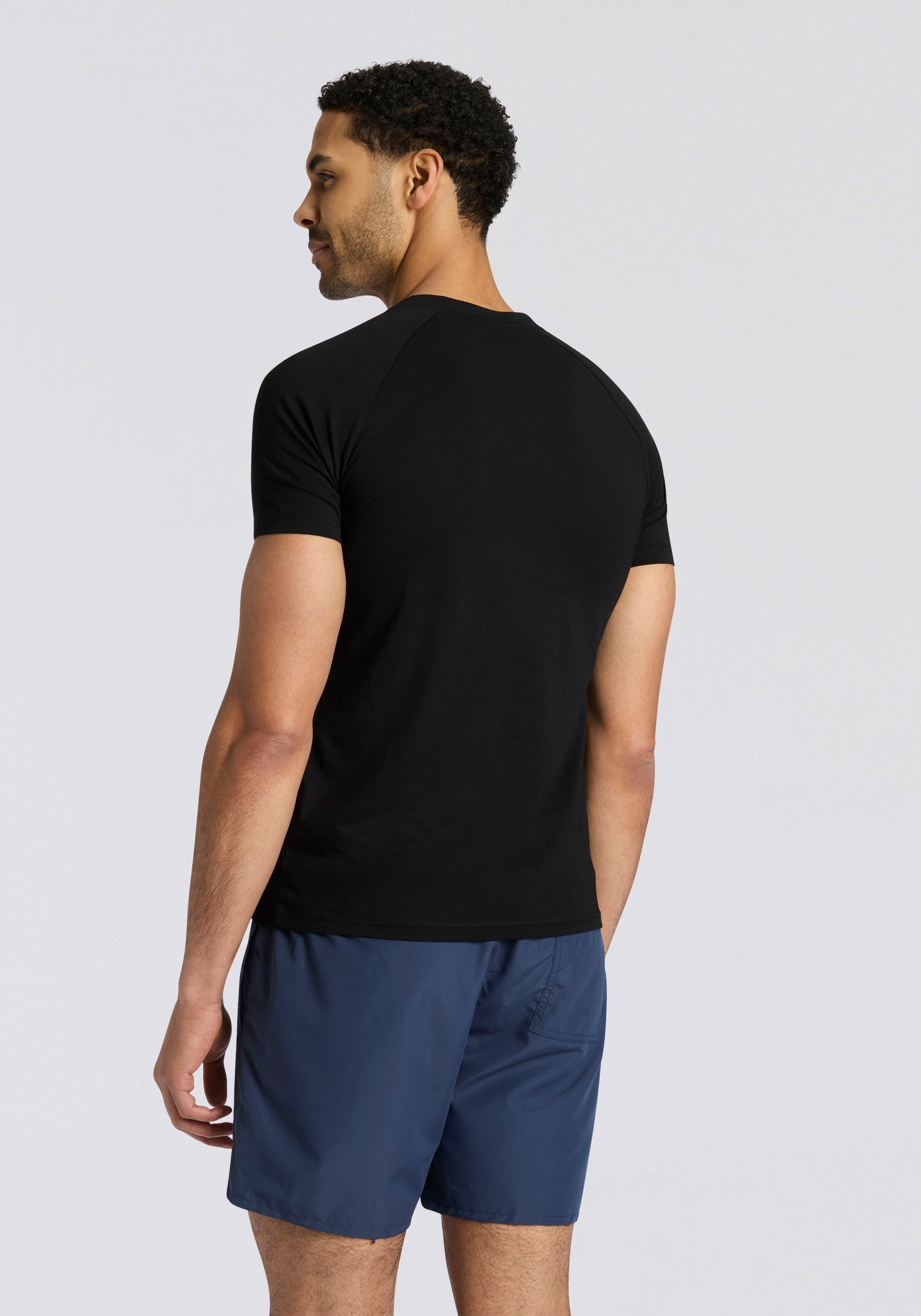 BOSS T-Shirt "T-Shirt RN Slim Fit" mit UV Schutz (SPF 50+) günstig online kaufen