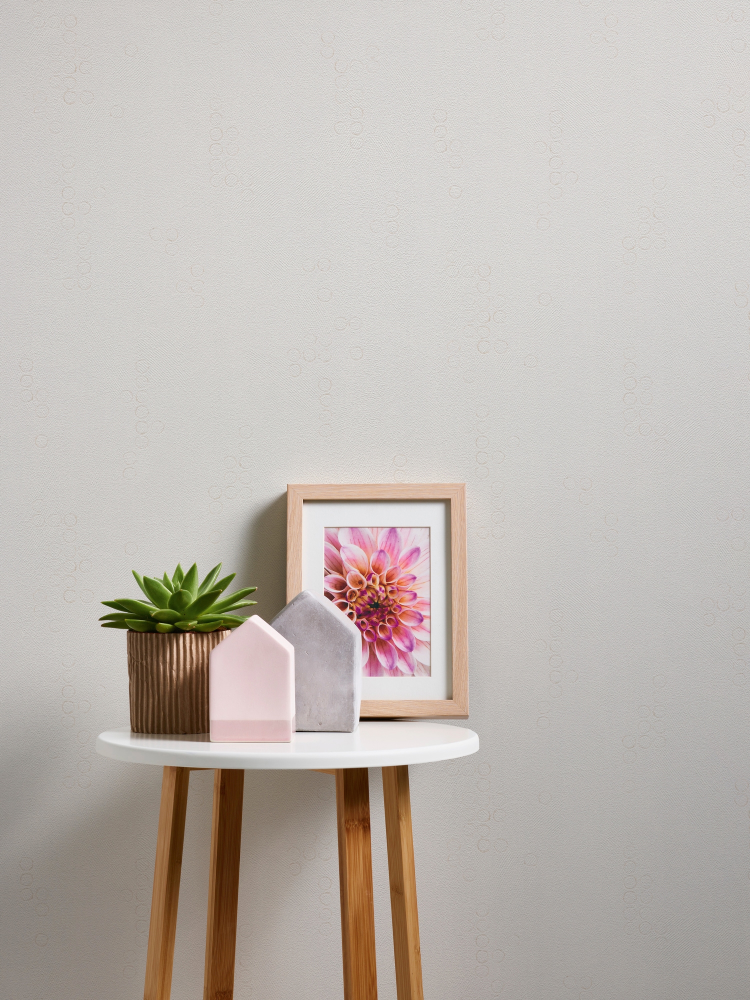 A.S. Création Vliestapete »Attractive«, natürlich-grafisch-geometrisch, Tapete Punkte Tapeten Wohnzimmer Schlafzimmer Küche modern Flur Design